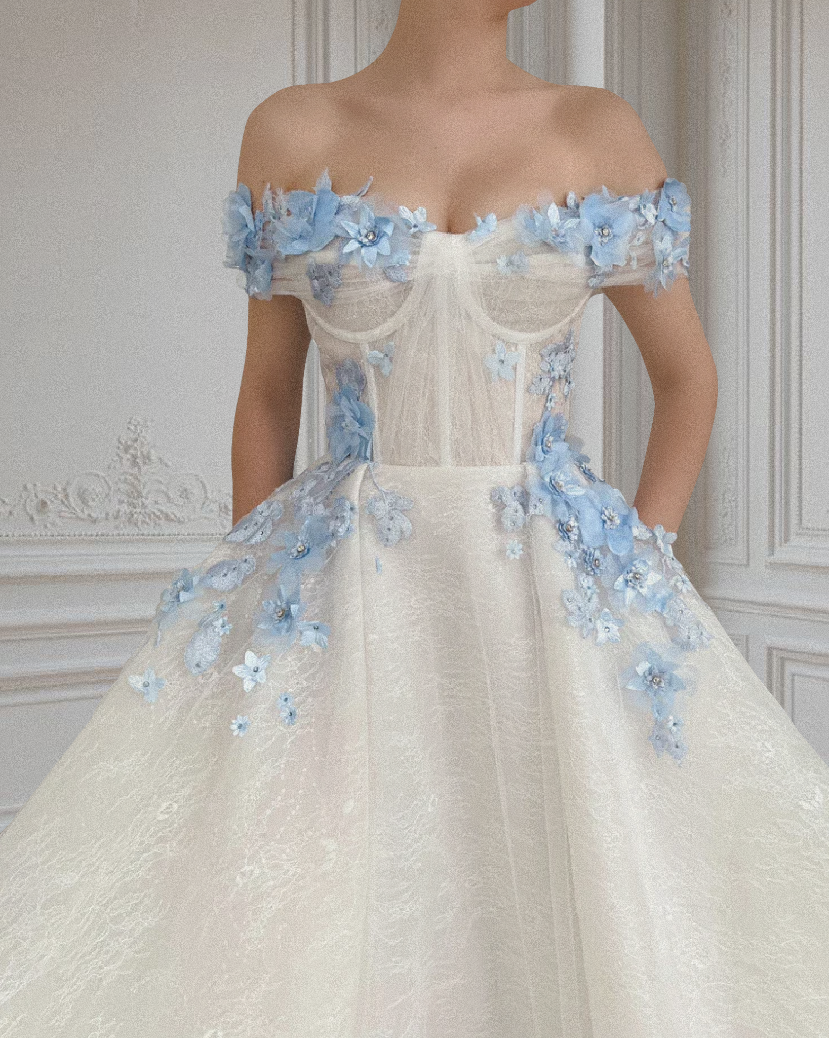 princess polly baby blue dress Bridal 21'– Teuta Matoshi
