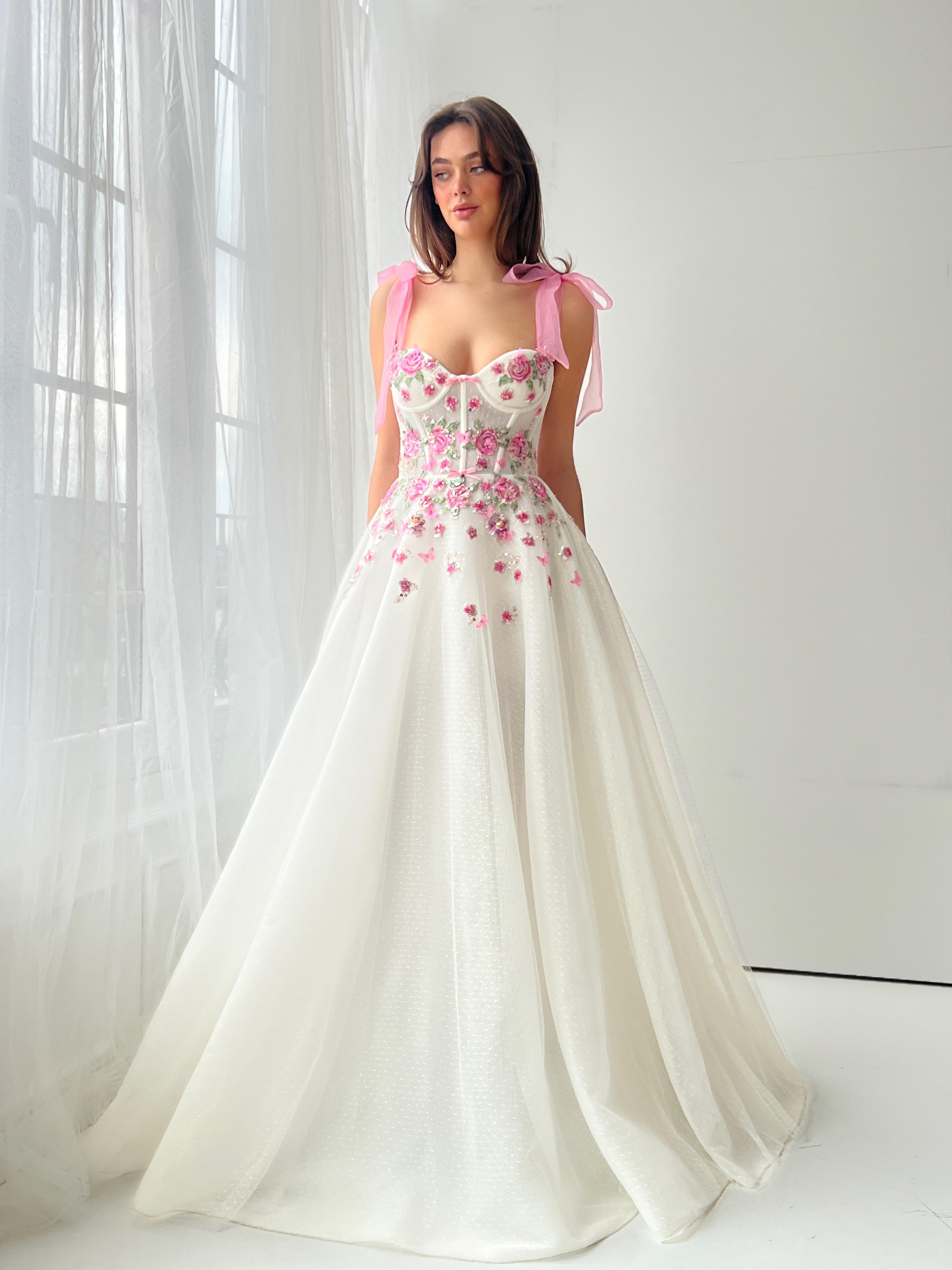 Milky Rose Gown Teuta Matoshi Milky Rose Gown Teuta Matoshi