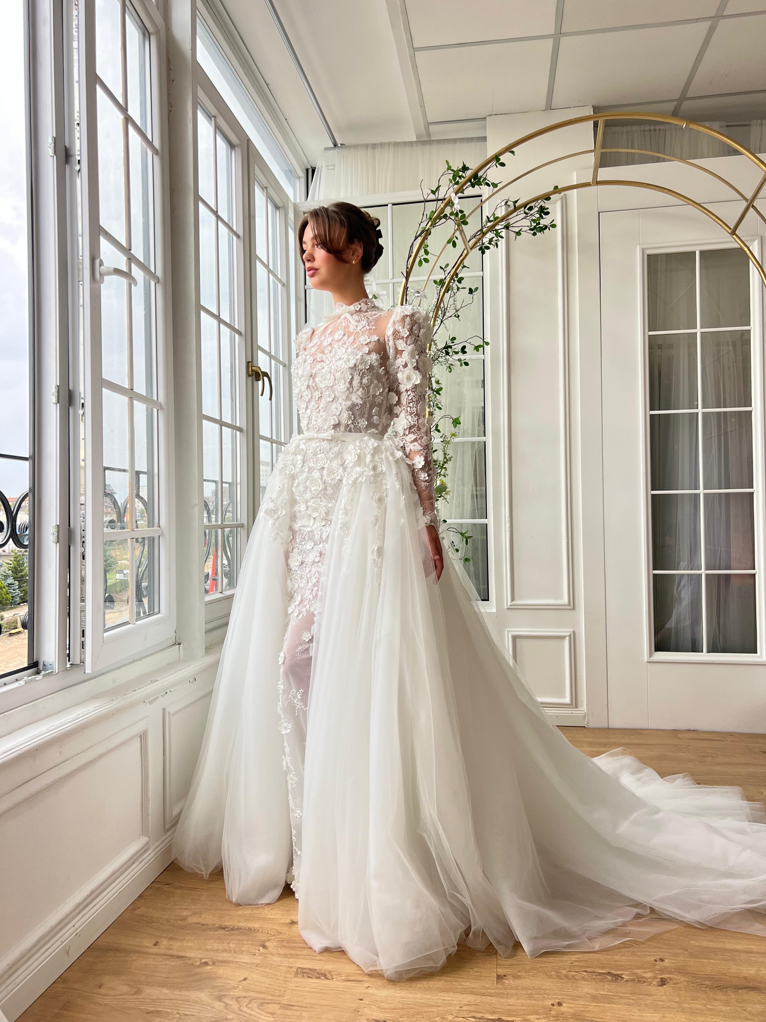Secrets of Ivory Winds Gown– Teuta Matoshi