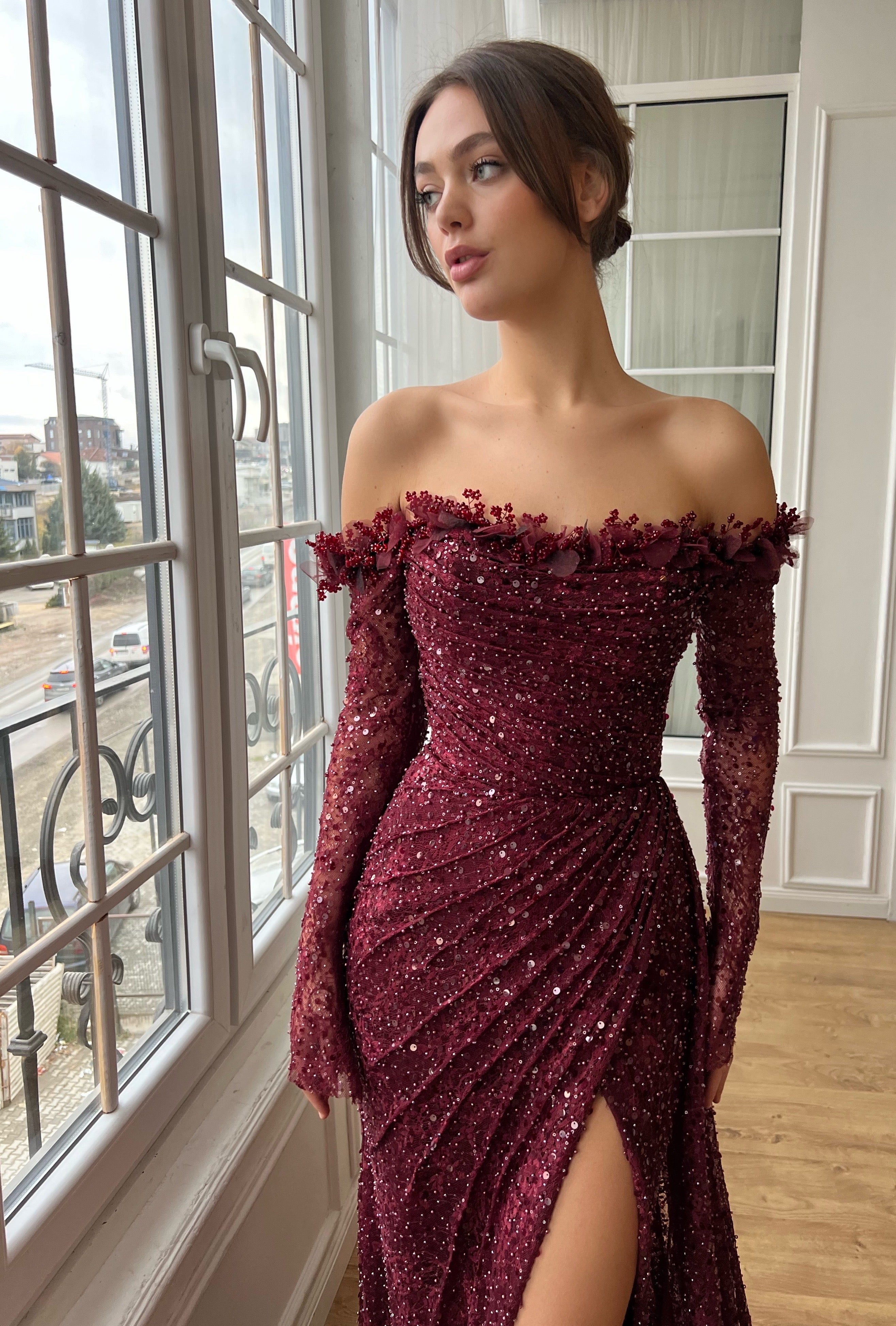 Rosewood Mosaic Mermaid Dress Teuta Matoshi Rosewood Mosaic Mermaid Dress Teuta Matoshi