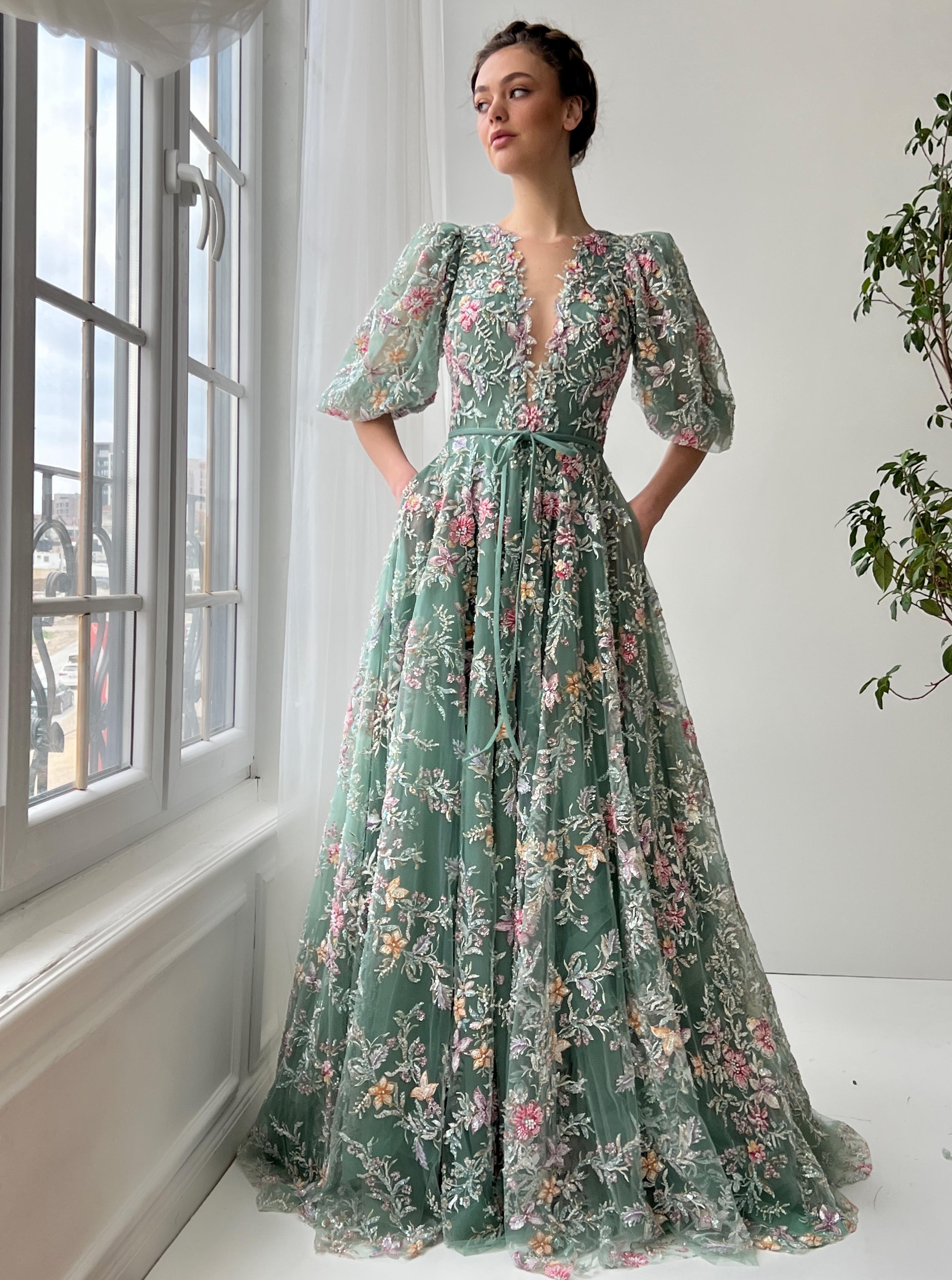Thistle Meadow Gown Teuta Matoshi Thistle Meadow Gown Teuta Matoshi