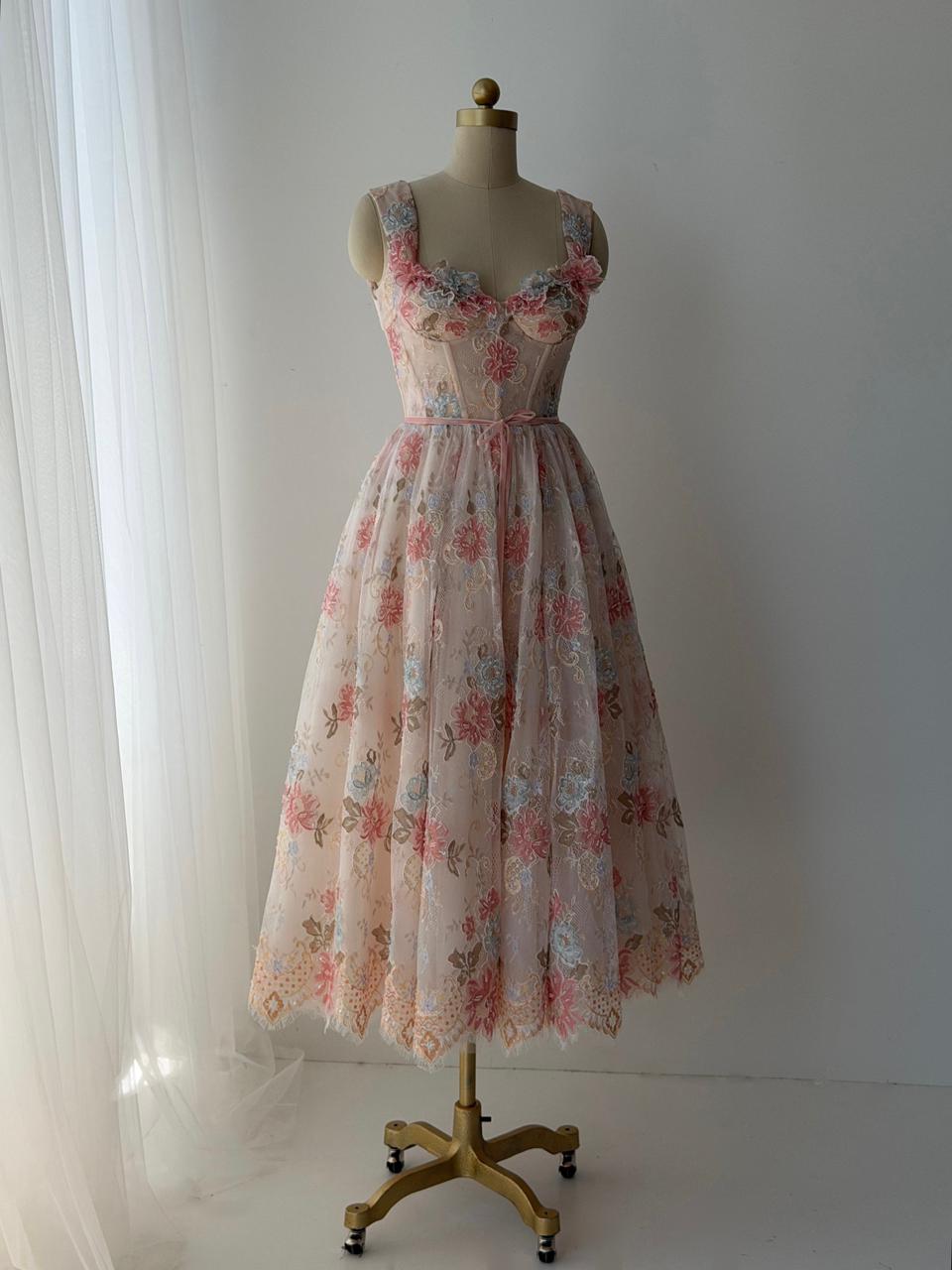 Liora Lace Midi Dress Teuta Matoshi Liora Lace Midi Dress Teuta Matoshi