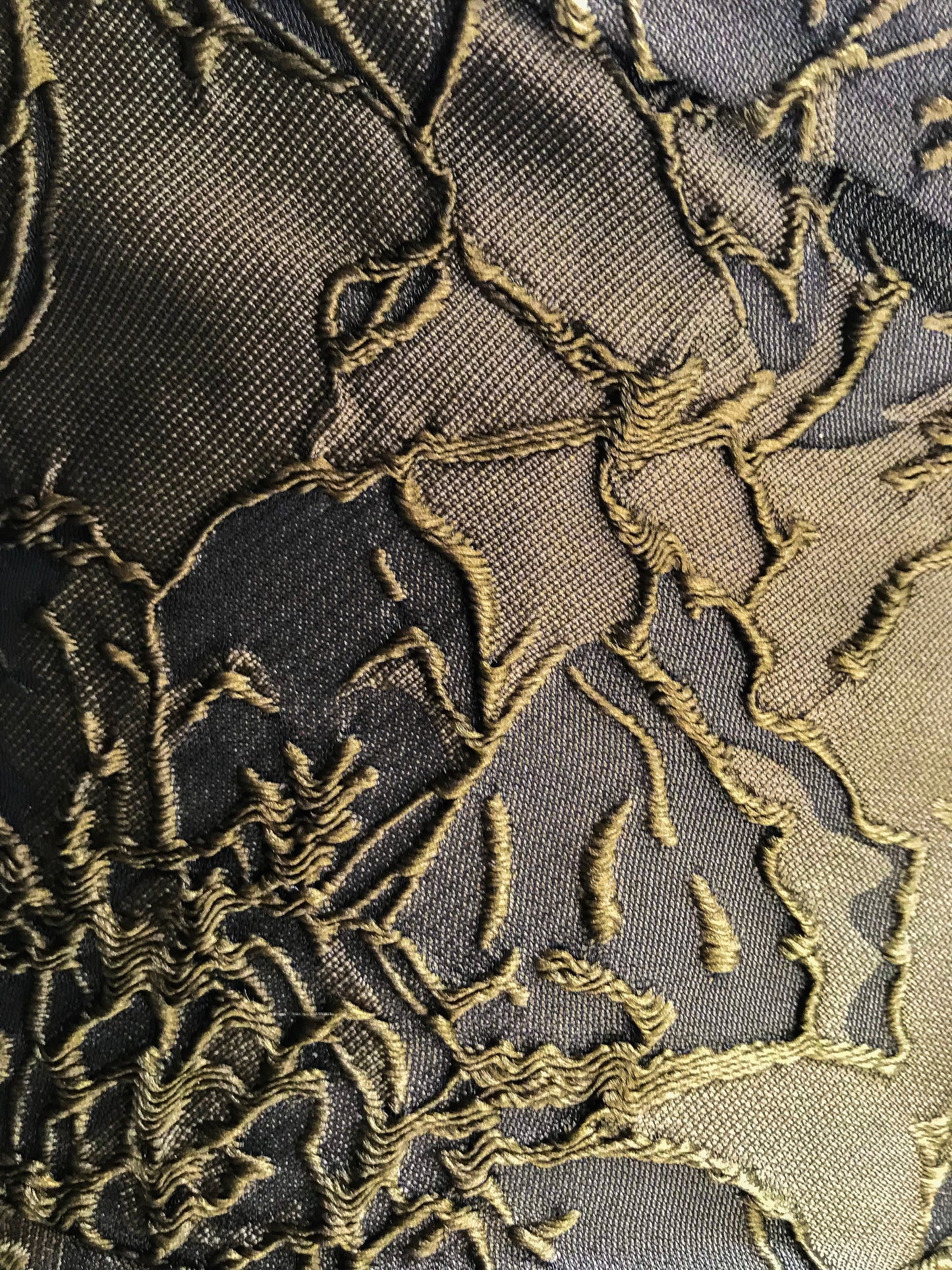 Green A-Line dress with off the shoulder sleeves