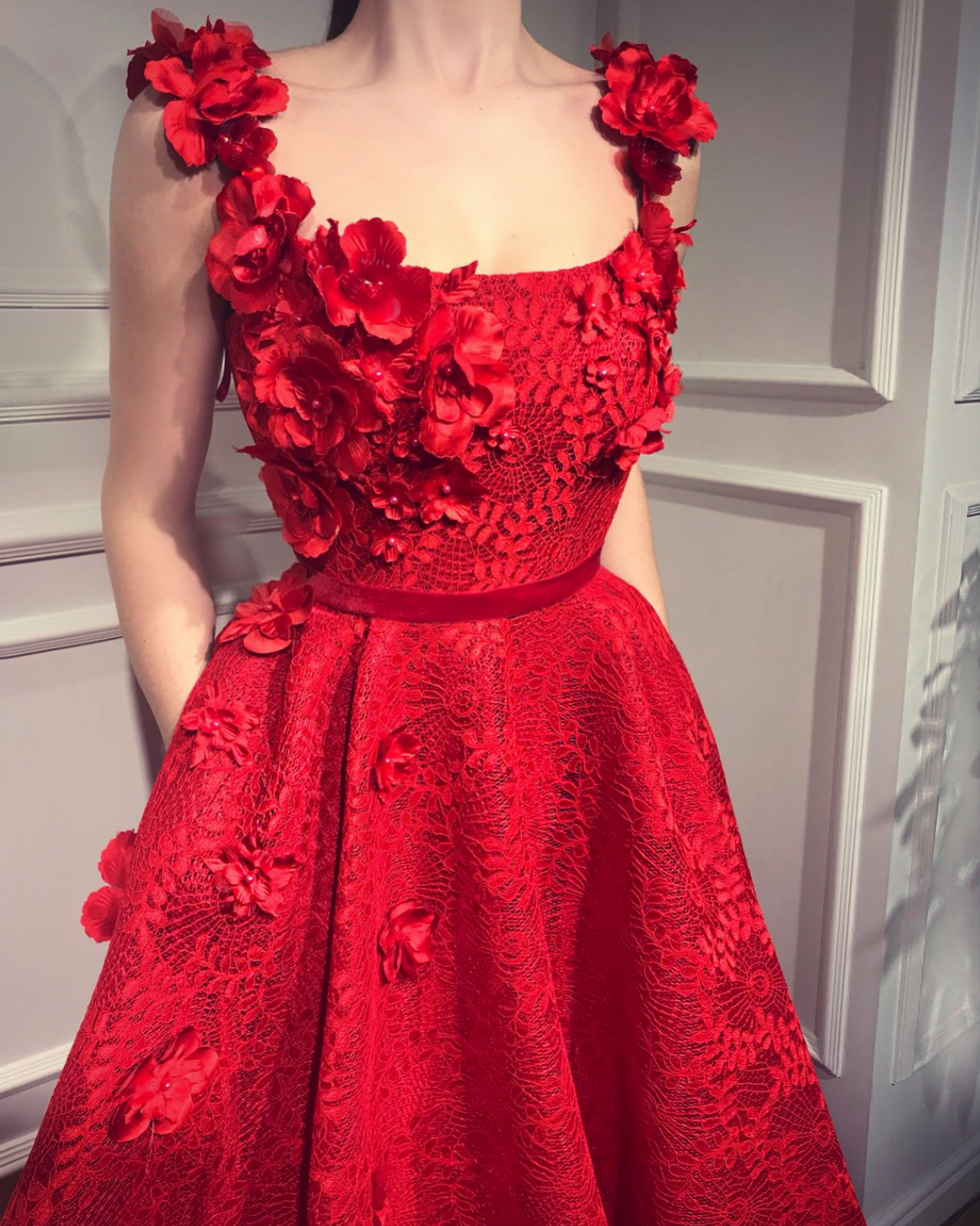 Frolic in the Blossoms Gown