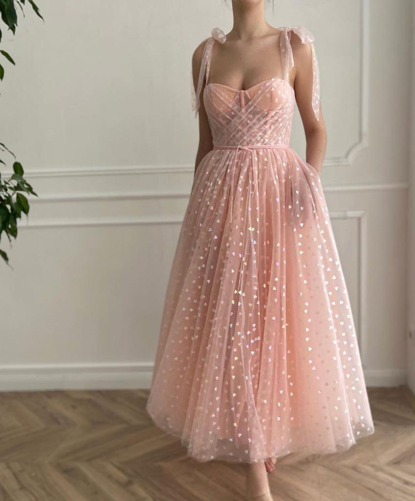 Pink Hearty Dress Teuta Matoshi Pink Hearty Dress Teuta Matoshi