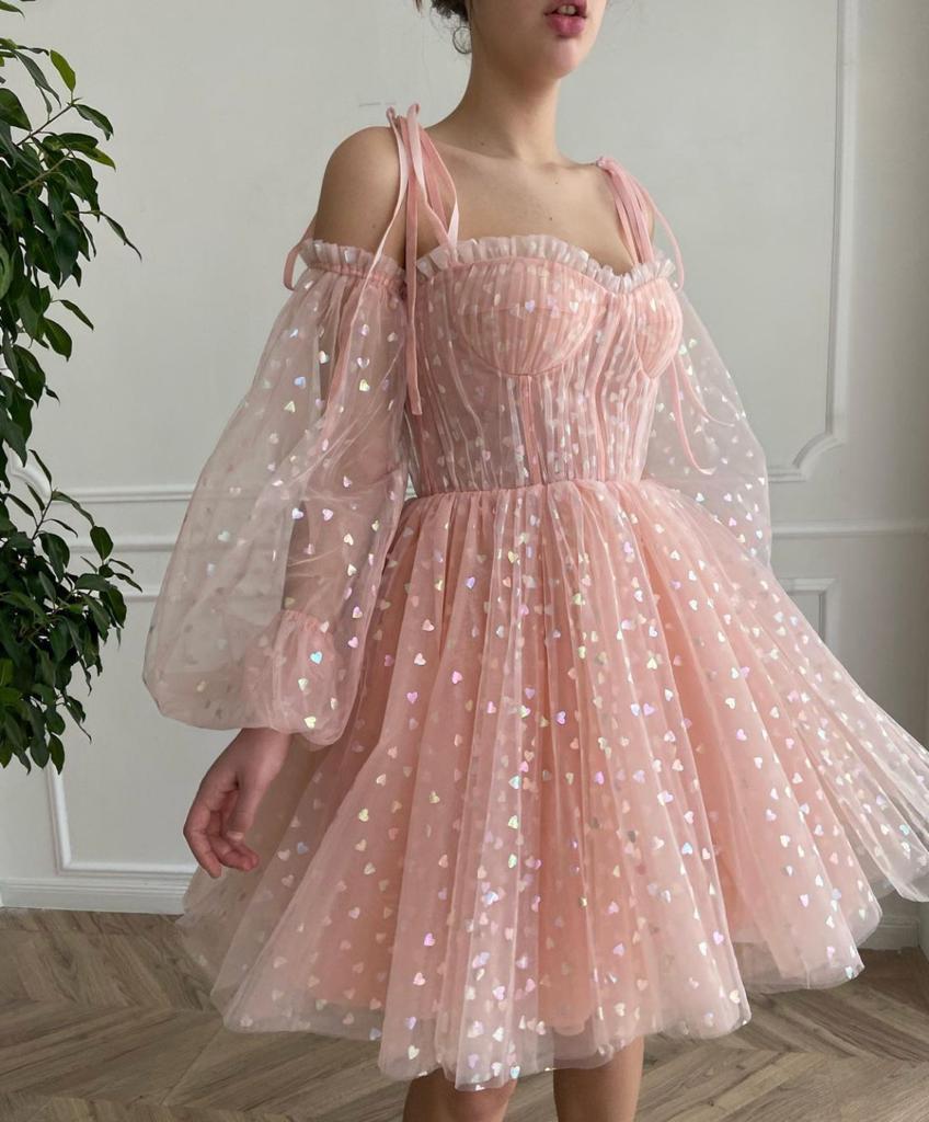 Pink Hearty Mini Dress