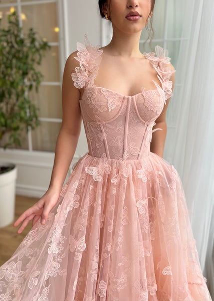 Rosette Papillon Corset Dress– Teuta Matoshi