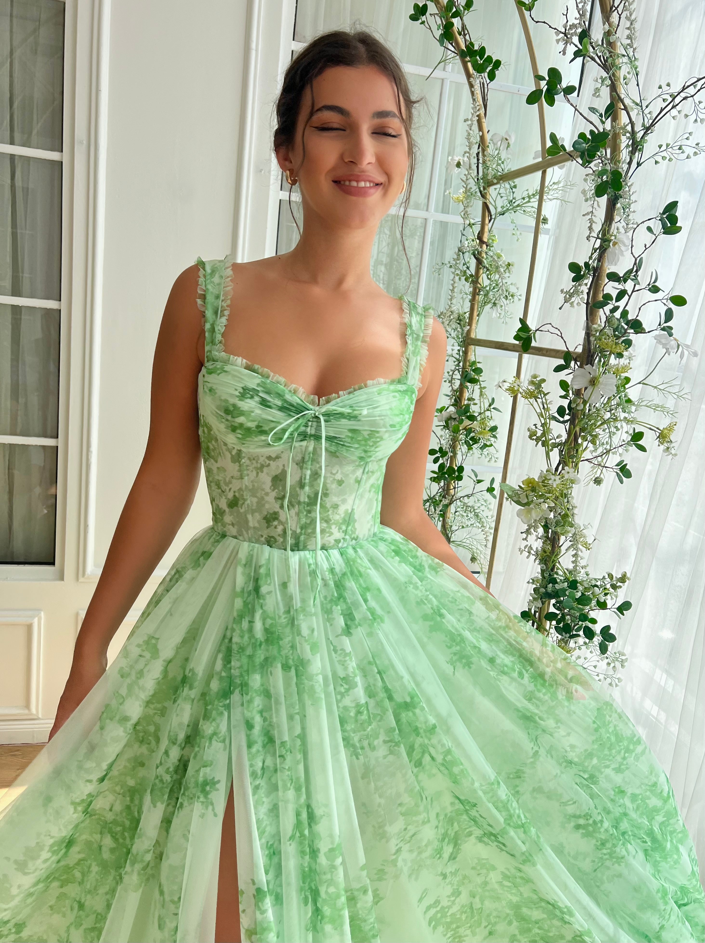 Mint Sky Gown Teuta Matoshi Mint Sky Gown Teuta Matoshi