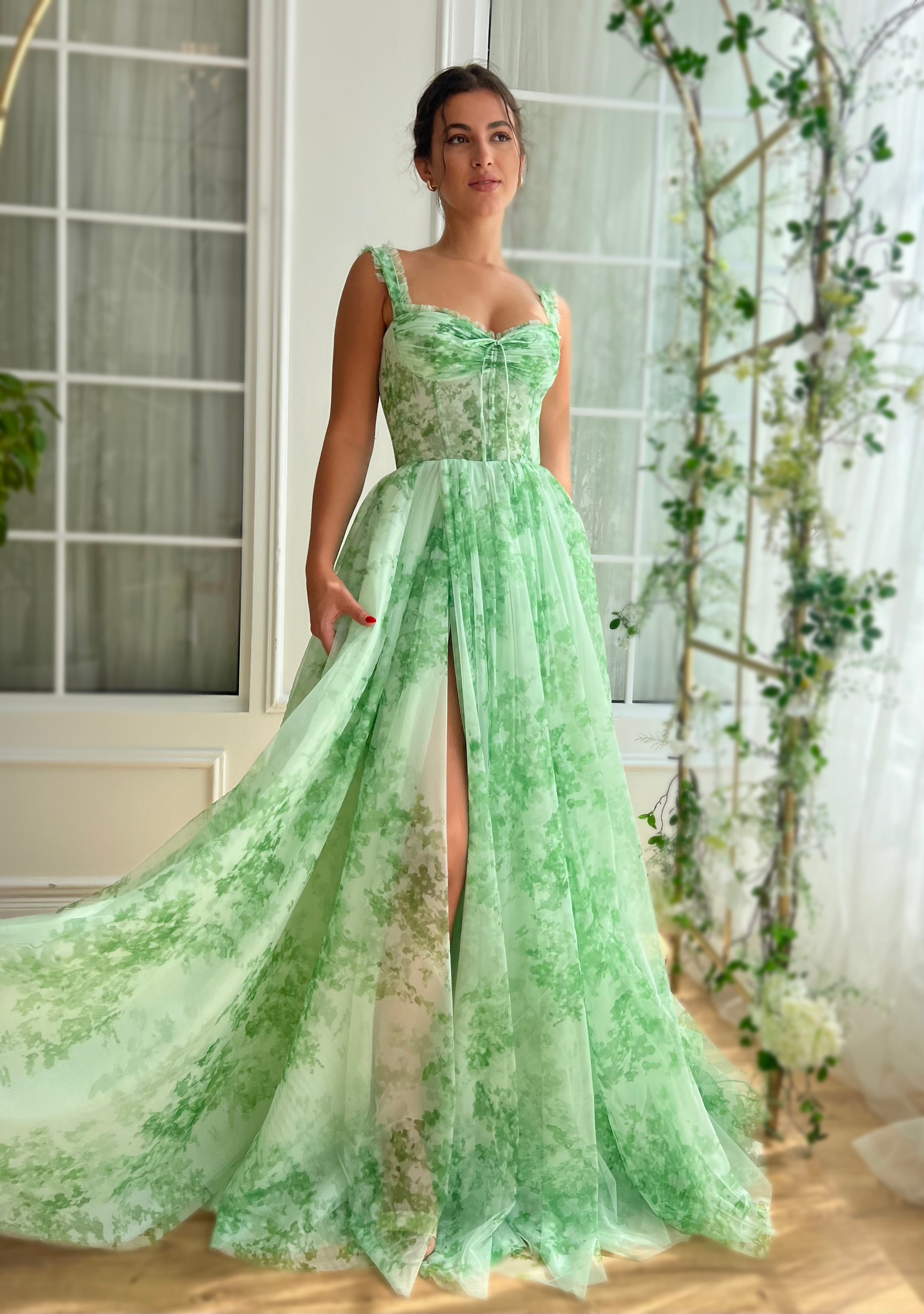 Mint Sky Gown Teuta Matoshi - Main Image