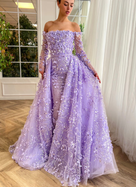Orchid Serenade Ball Gown– Teuta Matoshi