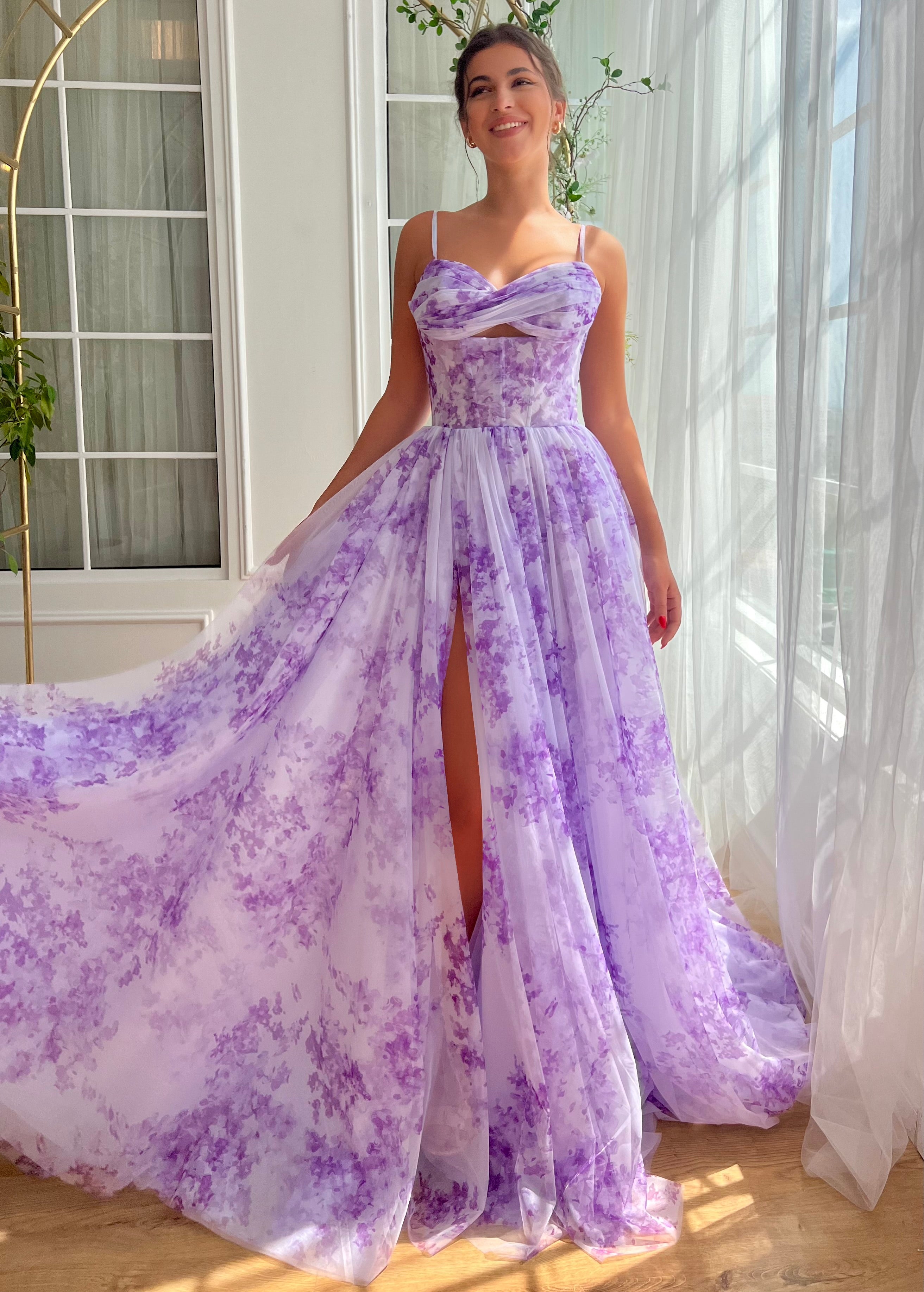 Violet Sky Gown Teuta Matoshi Violet Sky Gown Teuta Matoshi