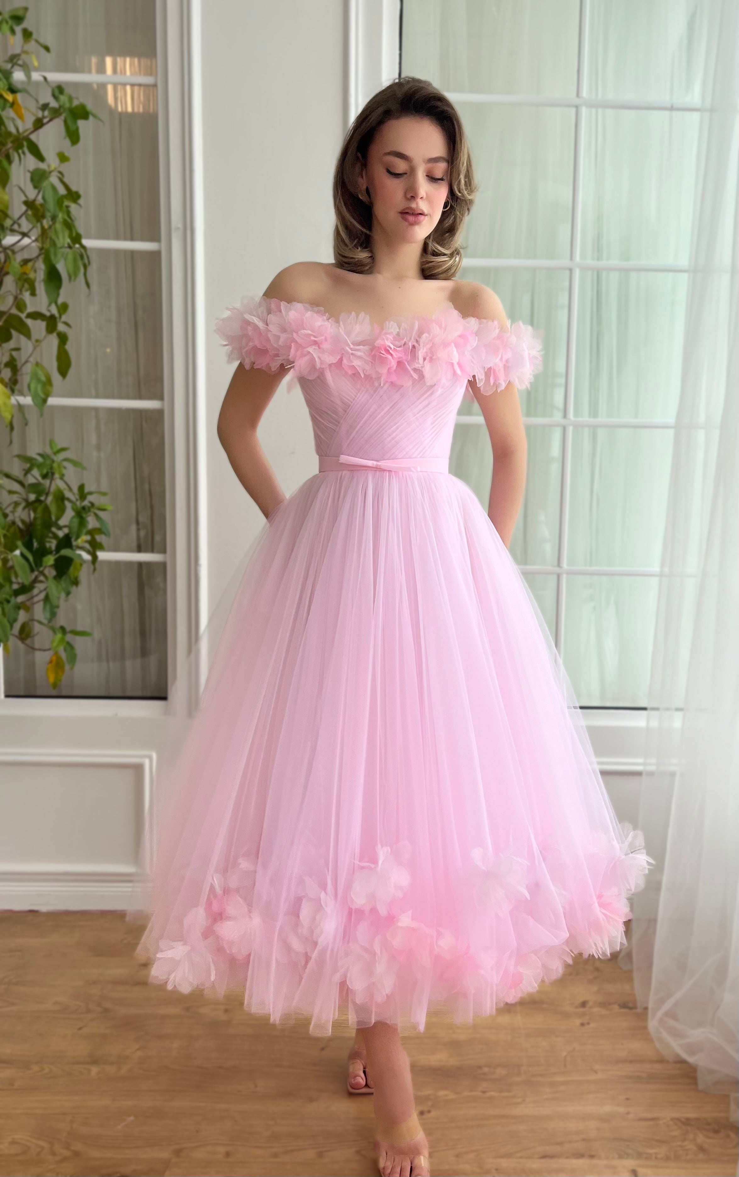 Blush Belle Midi Dress Teuta Matoshi Blush Belle Midi Dress Teuta Matoshi