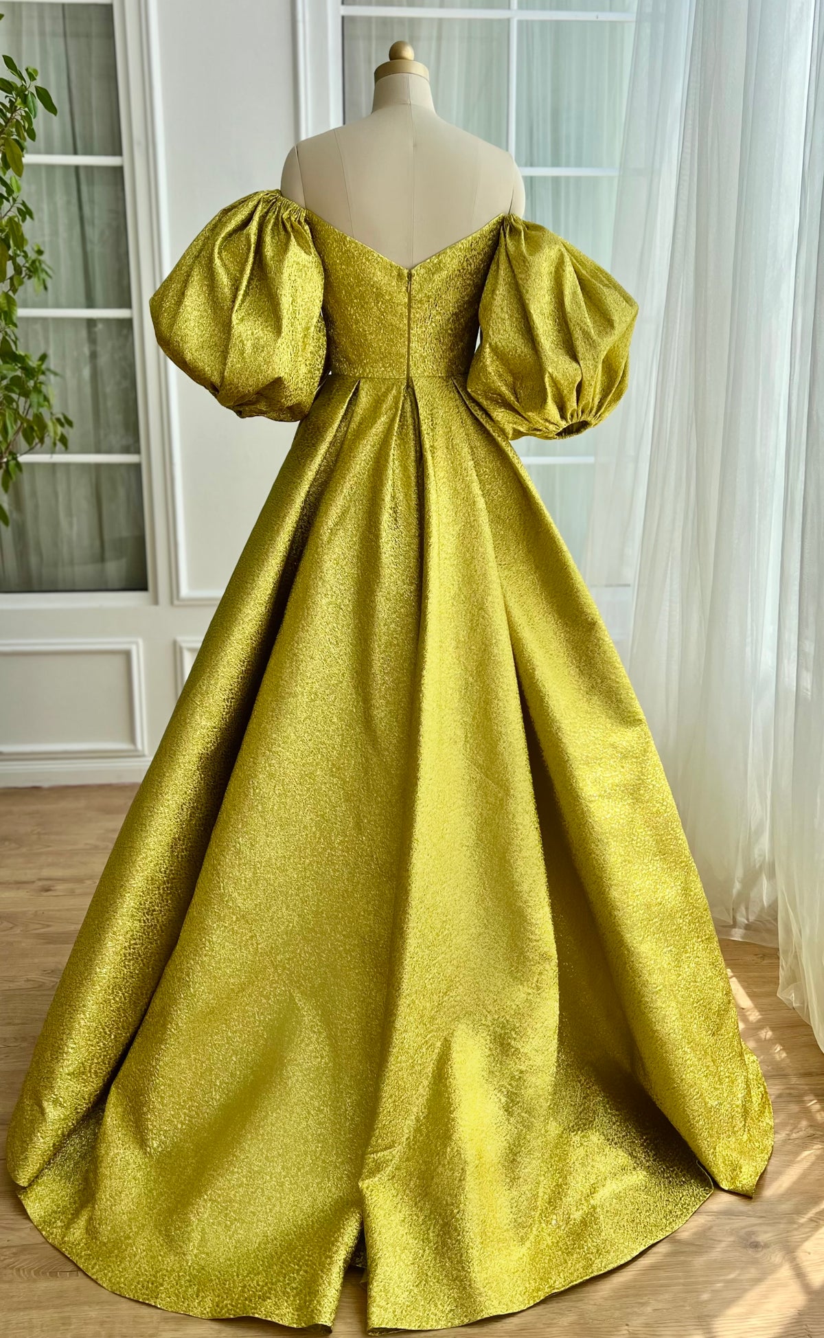 Gilded Twilight Gown - Teuta Matoshi