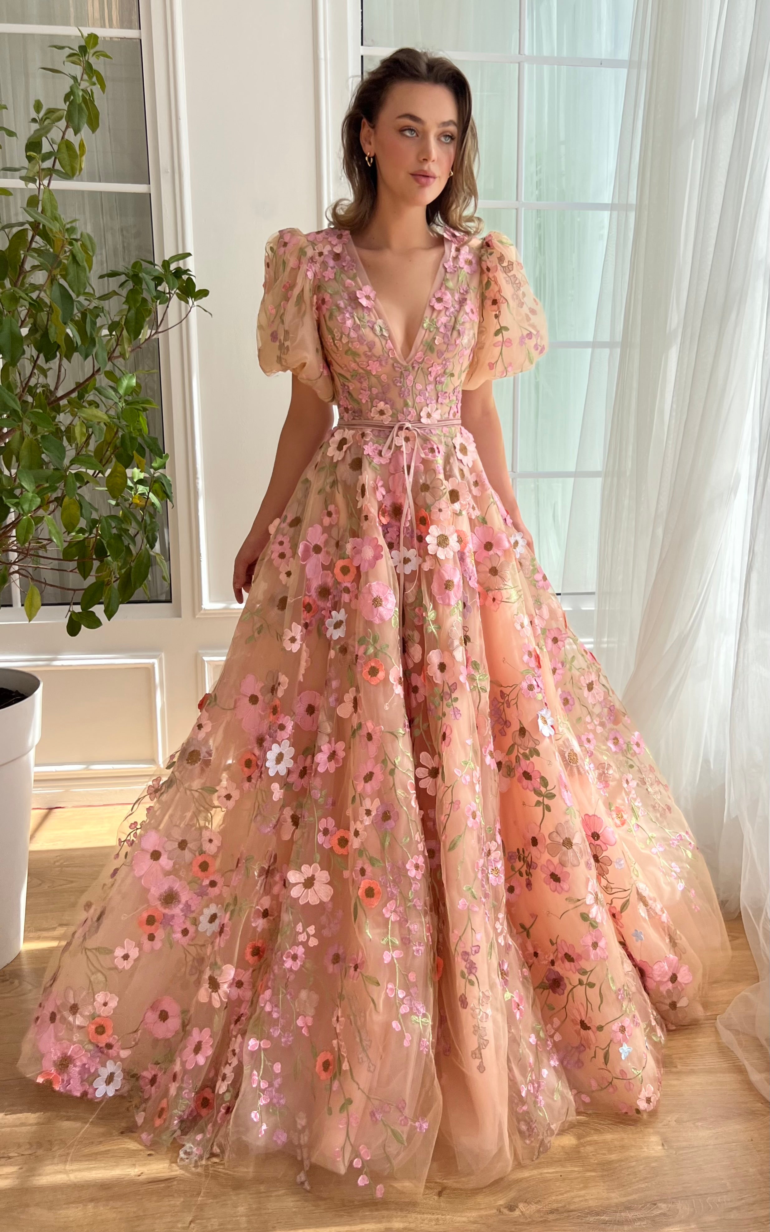 Petal Park Gown | Teuta Matoshi