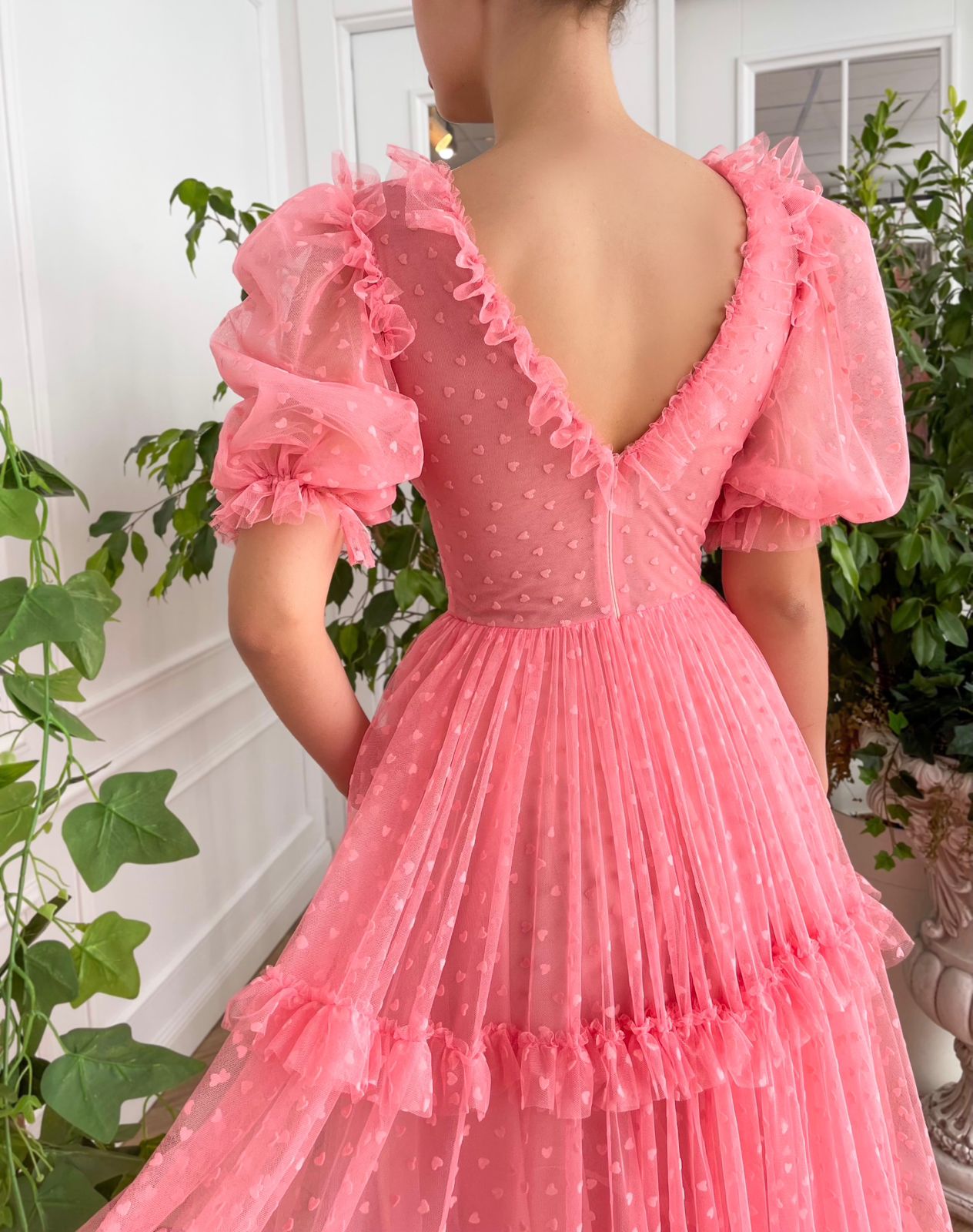 Rose Romance Tulle Gown Teuta Matoshi Rose Romance Tulle Gown Teuta Matoshi
