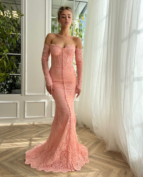 Sweet Petunia Mermaid Gown | Teuta Matoshi