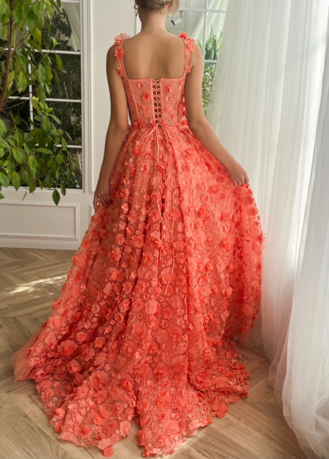 Petal-Papillon Fantasia Gown– Teuta Matoshi Petal-Papillon Fantasia Gown– Teuta Matoshi