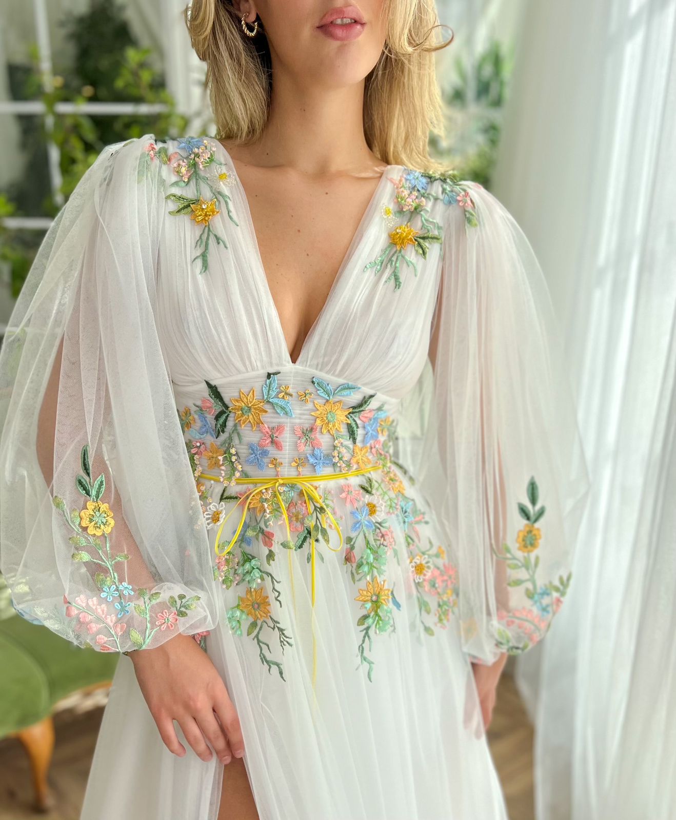 Sonata Herbal Gown Teuta Matoshi Sonata Herbal Gown Teuta Matoshi