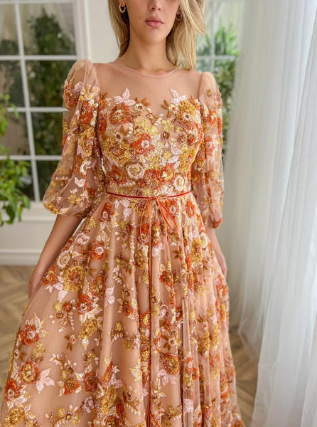 Autumn Odyssey Ember Gown– Teuta Matoshi
