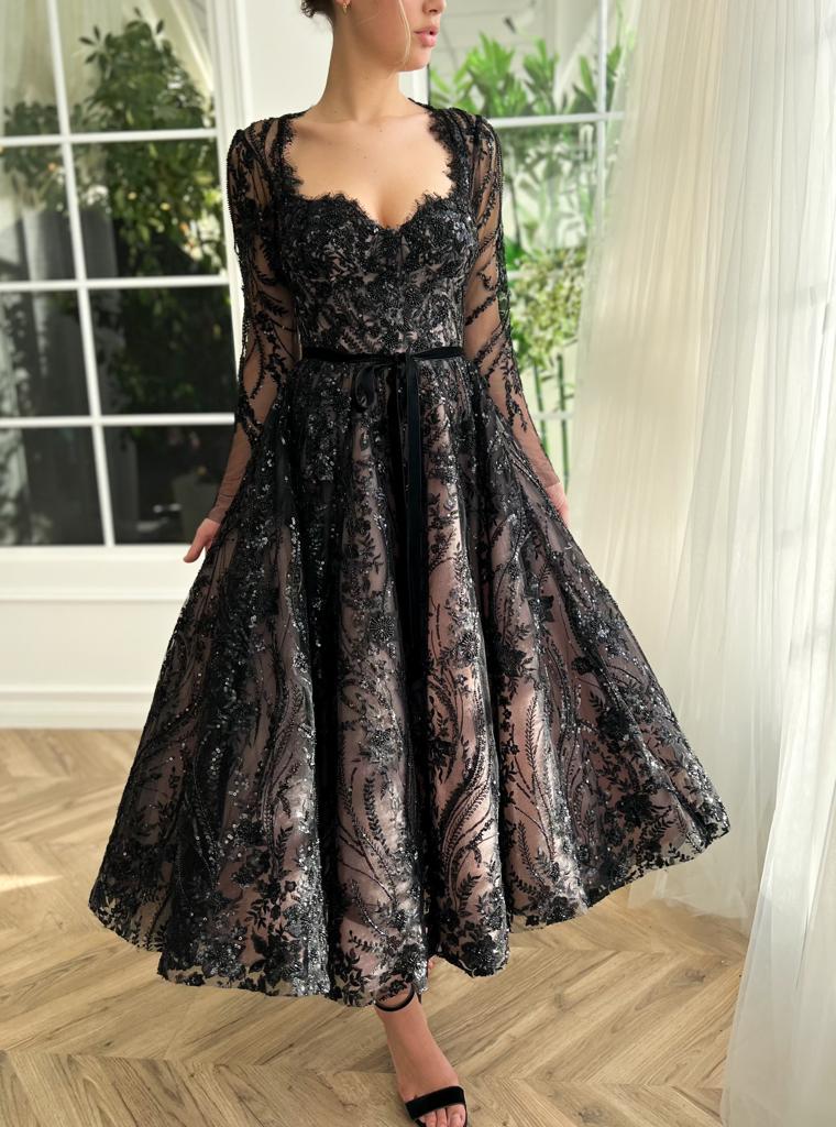 Belle of the Ball Midi Dress | Teuta Matoshi