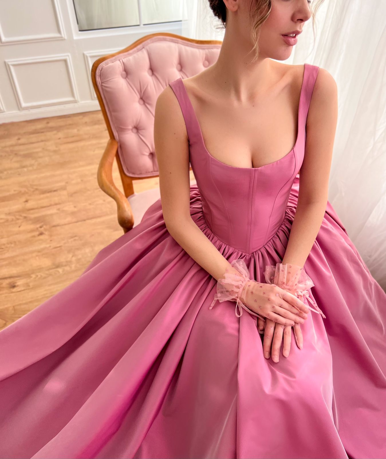 Embellished Bridal Gown Dress - Classy Corner
