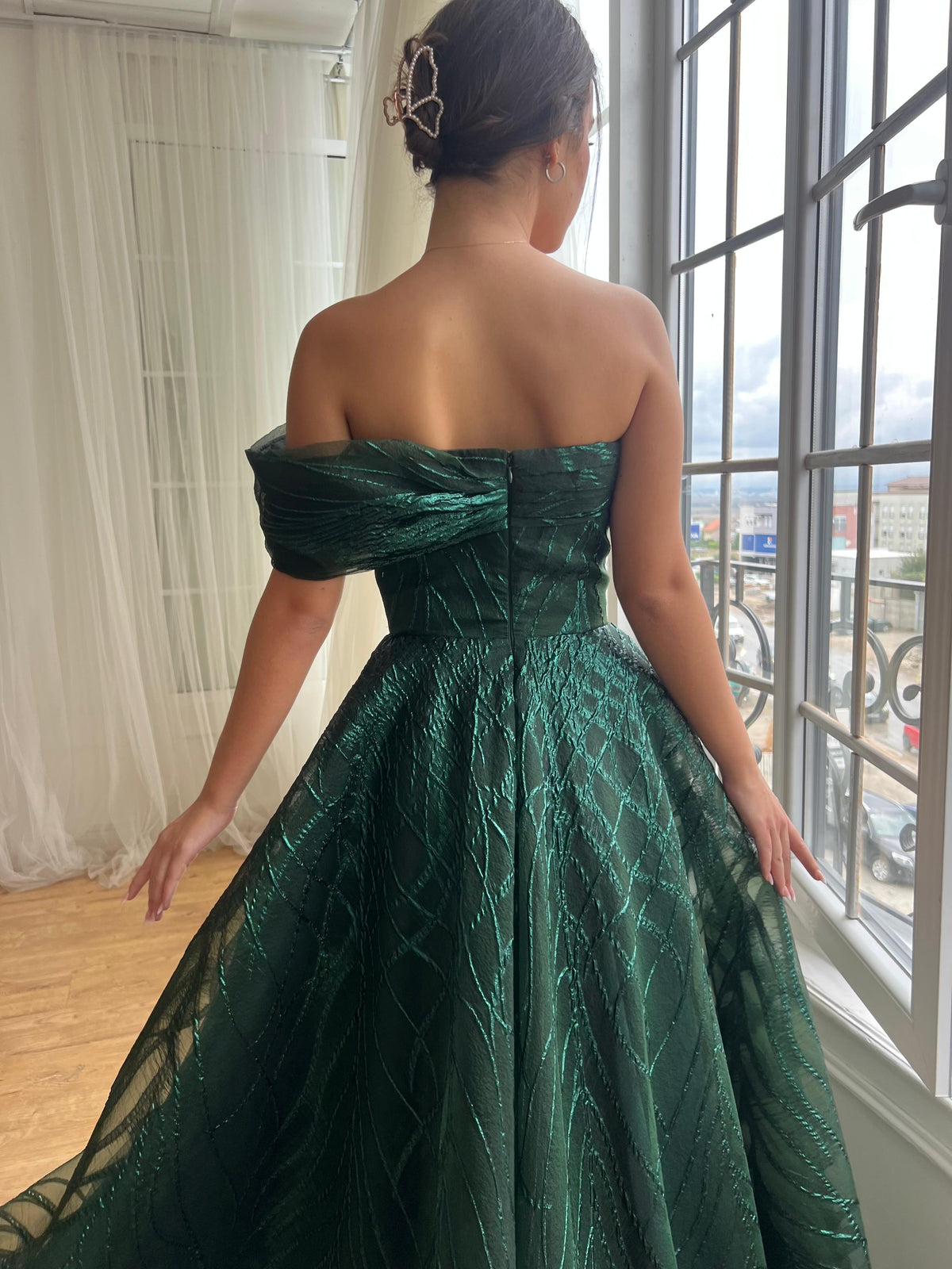 green dress 18 Deep Gown – Teuta Matoshi emerald green green quince dress