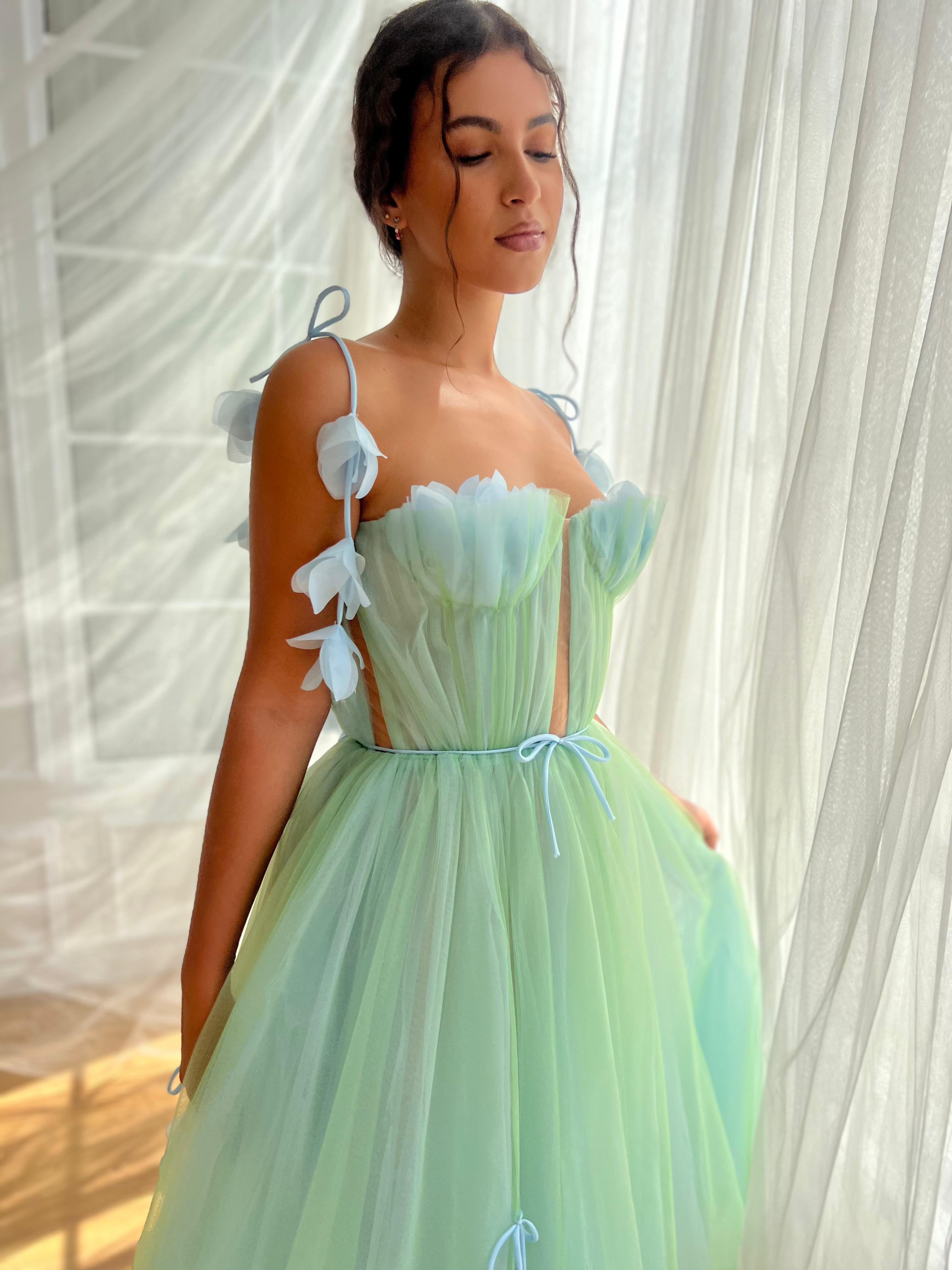 Eucalyptus Glow Midi Dress Teuta Matoshi Eucalyptus Glow Midi Dress Teuta Matoshi
