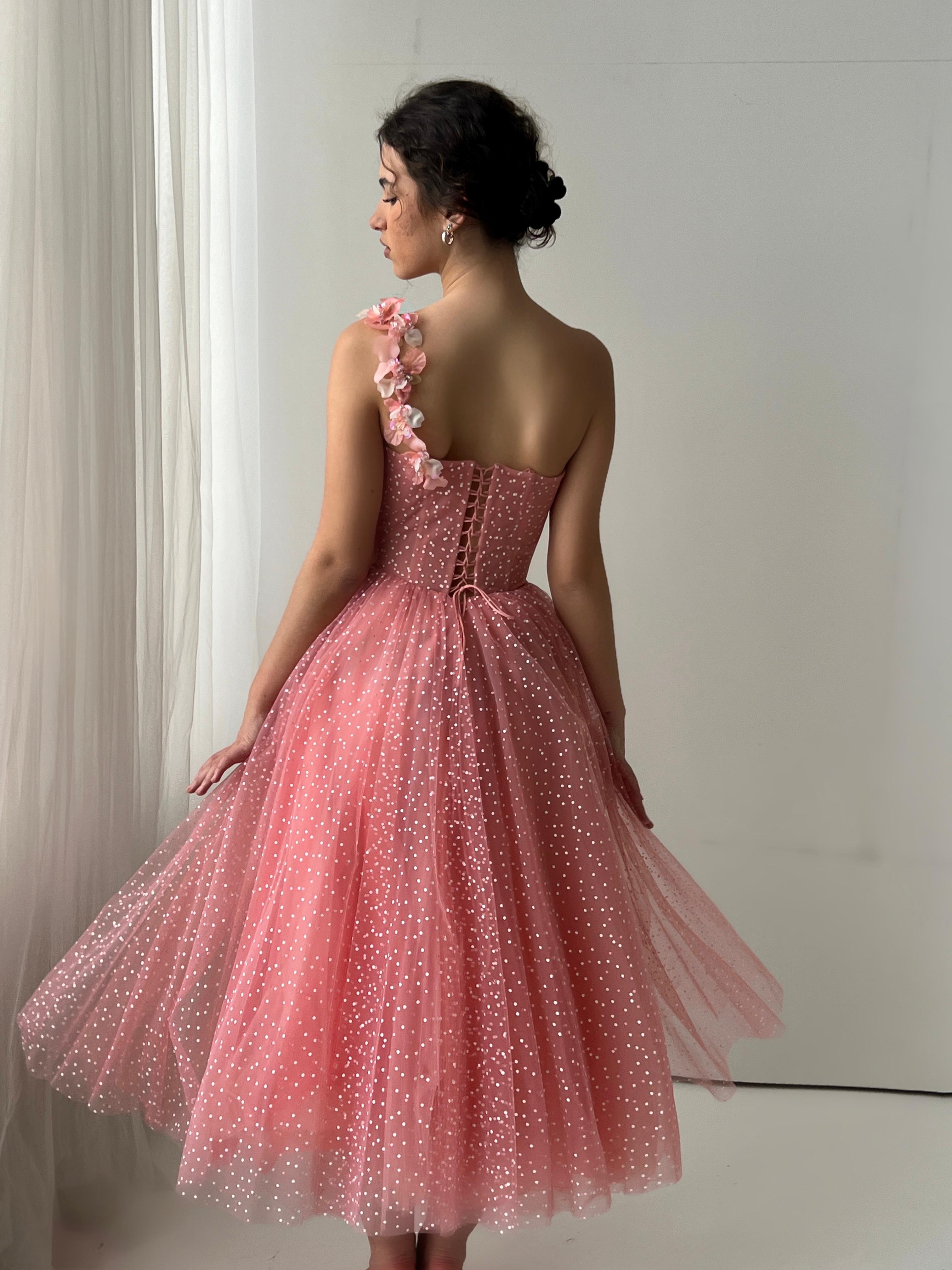 Moon Petals Midi Dress Teuta Matoshi Moon Petals Midi Dress Teuta Matoshi