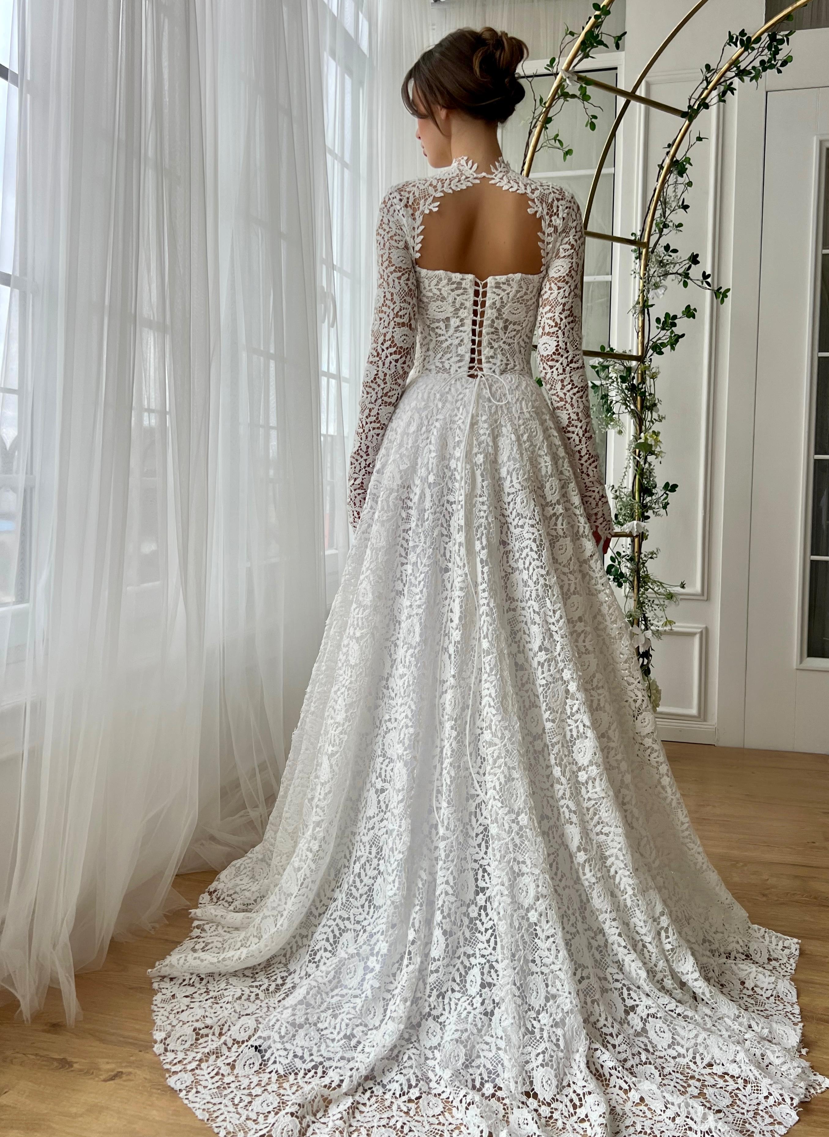 Liliette Lace Gown Teuta Matoshi Liliette Lace Gown Teuta Matoshi