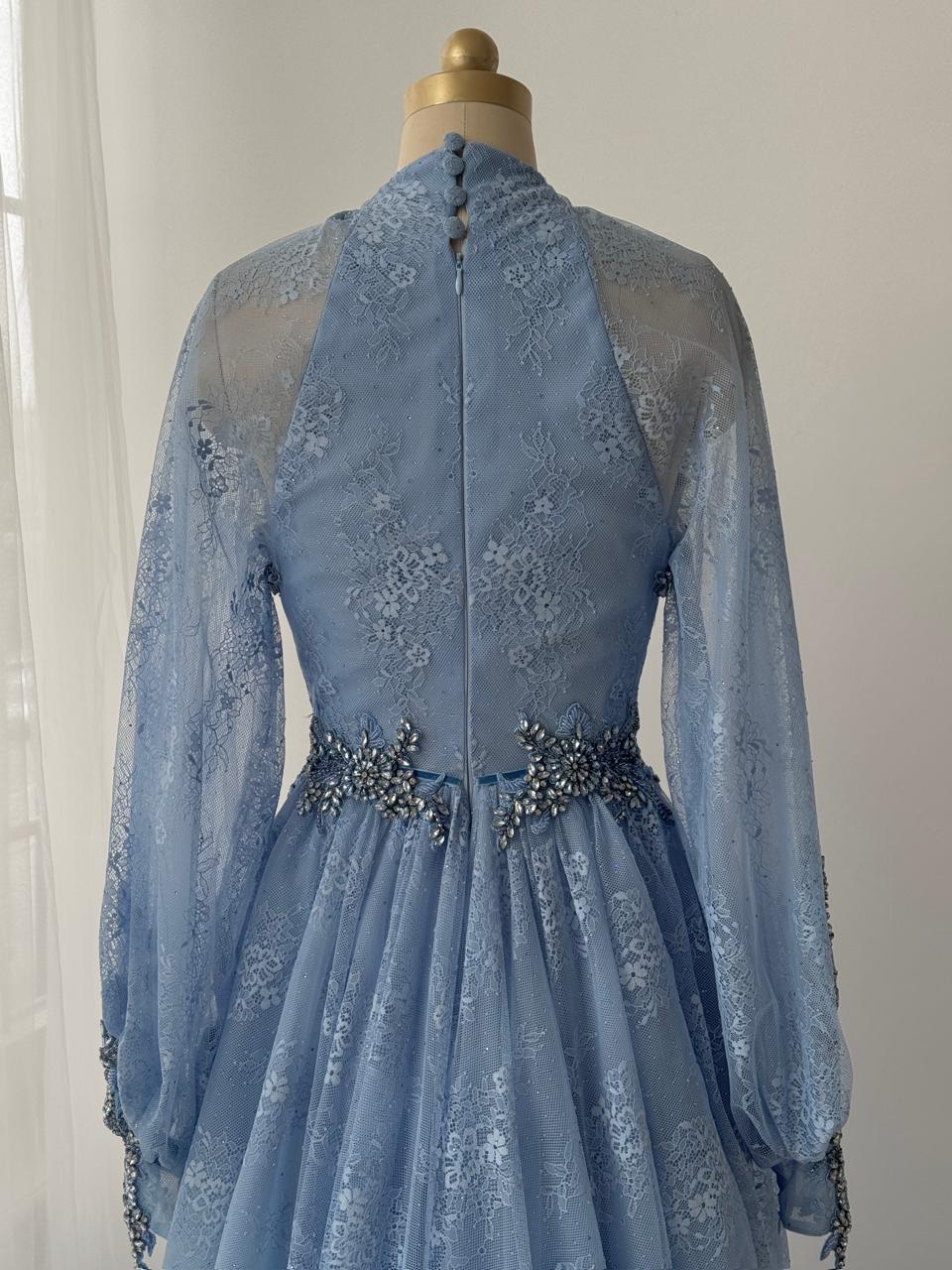 Glacier Dantelle Gown Teuta Matoshi Glacier Dantelle Gown Teuta Matoshi