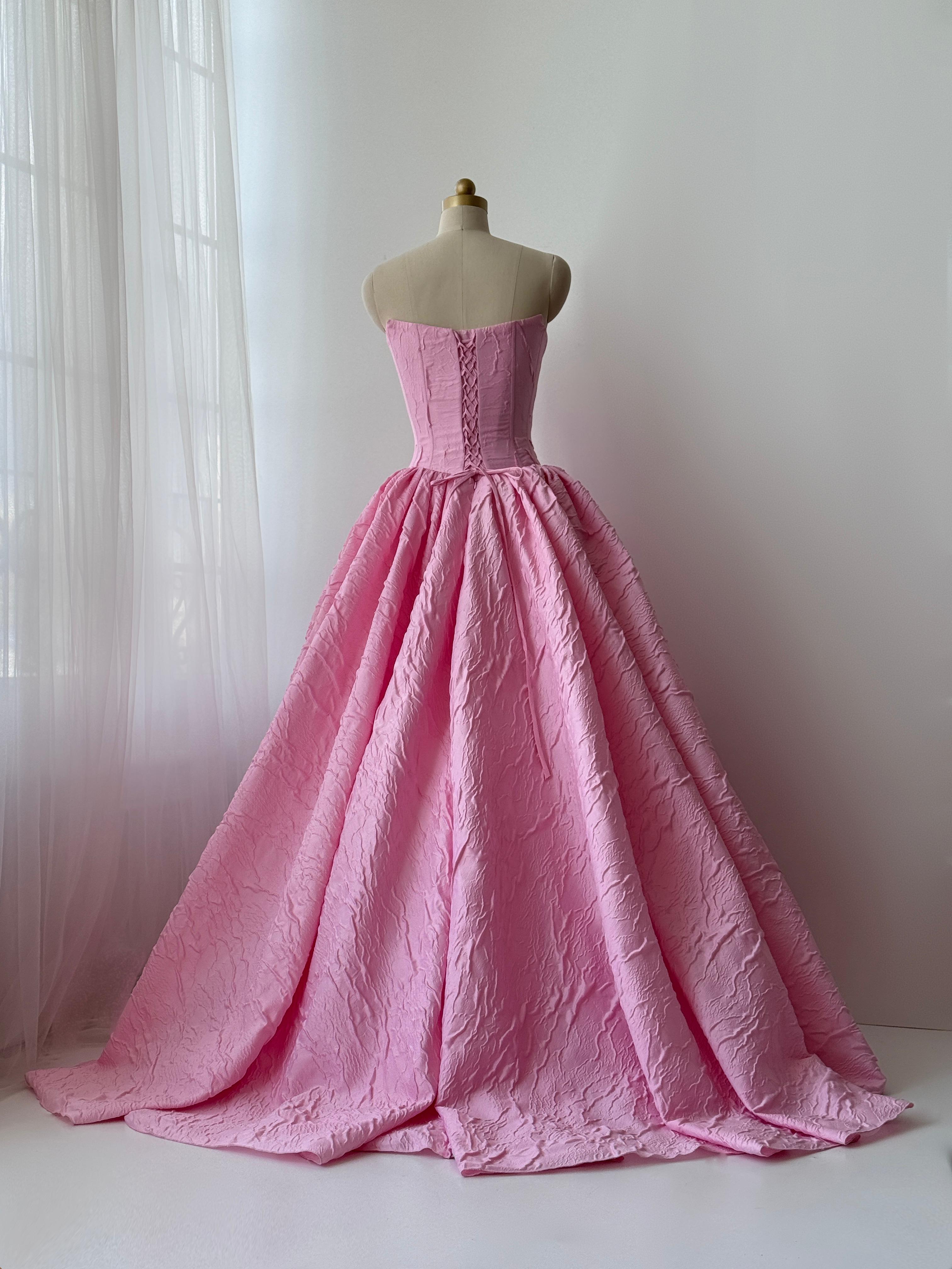 Blush Chateau Gown - Teuta Matoshi