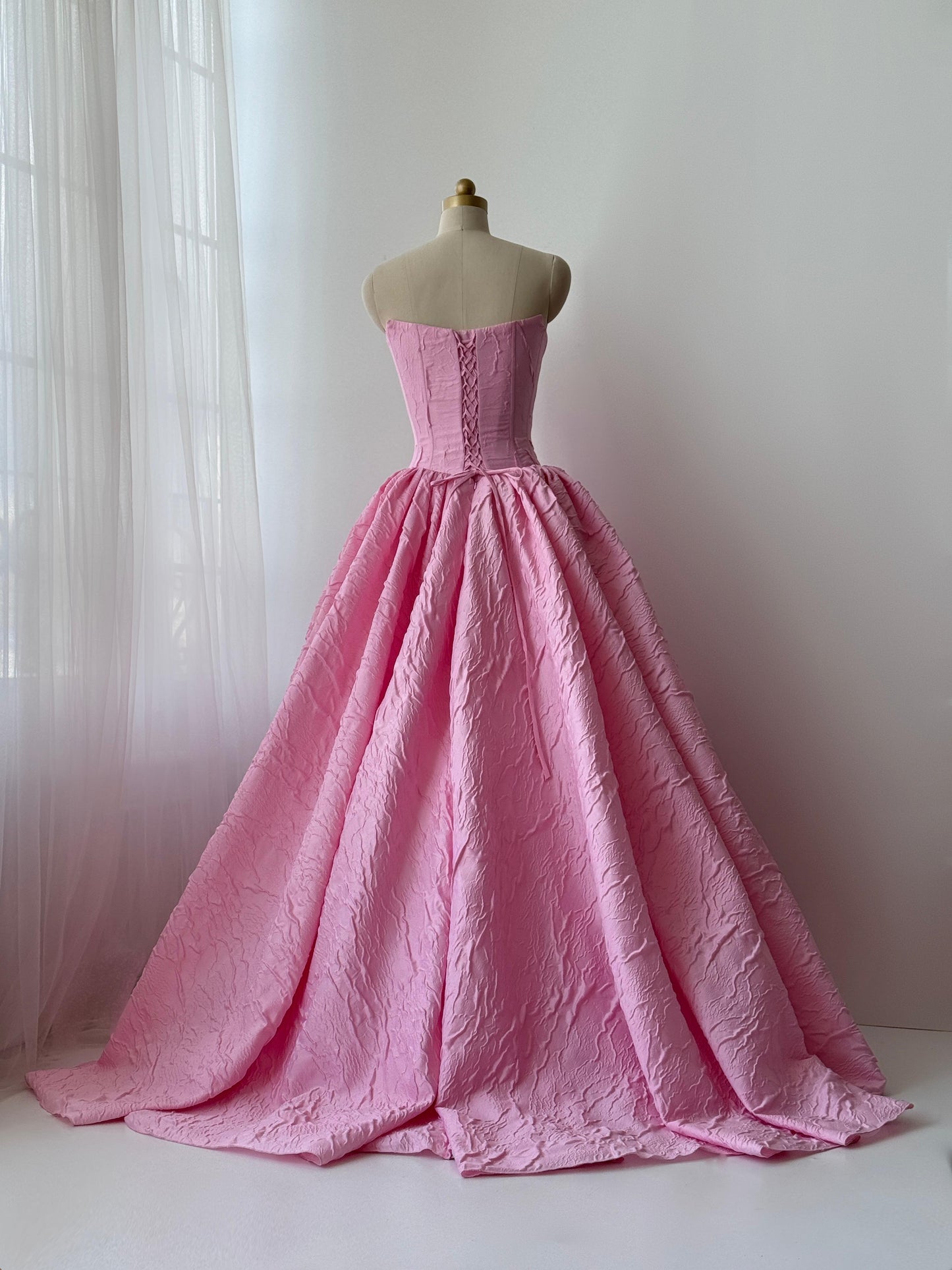 Blush Chateau Gown - Teuta Matoshi