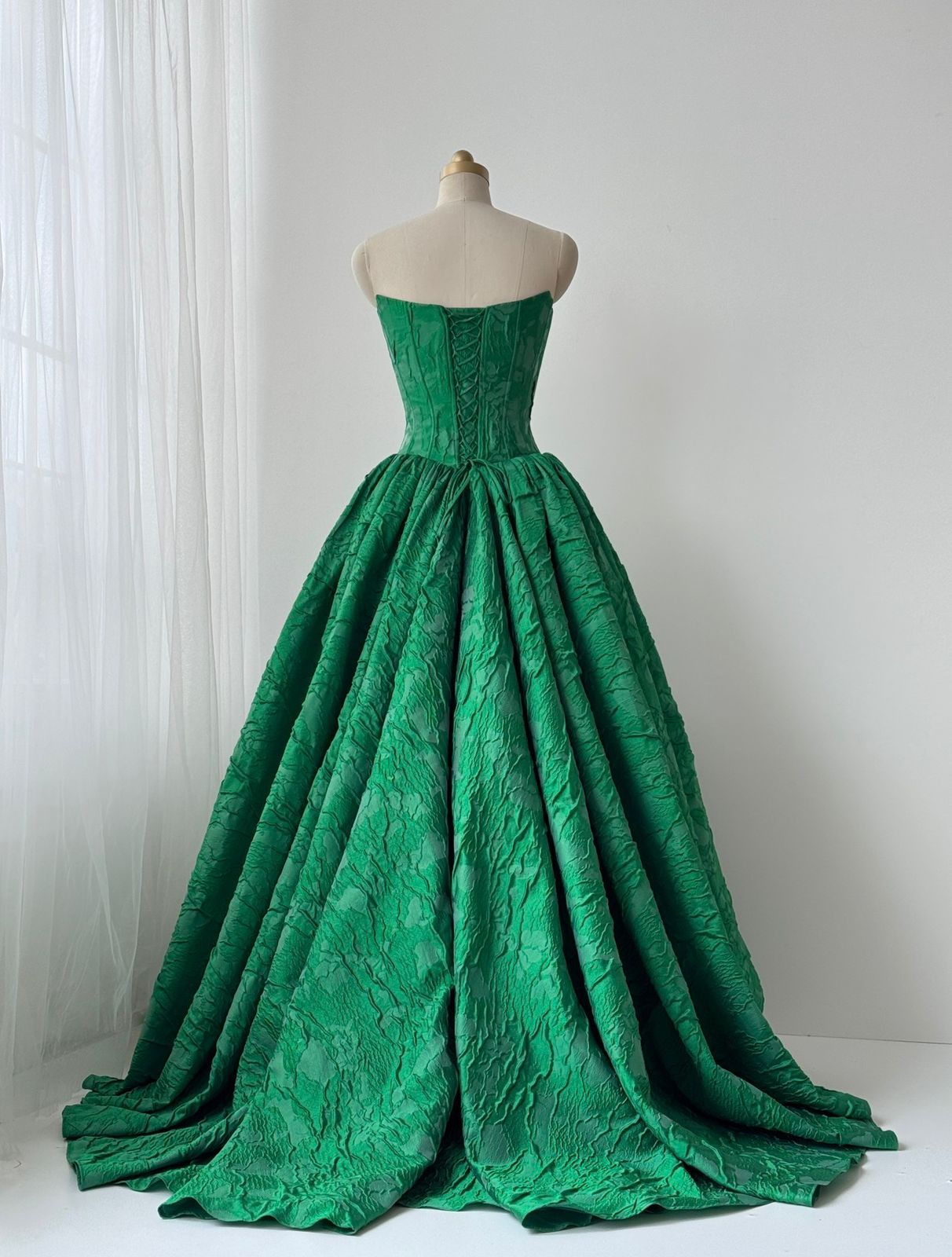 Emerald Chateau Gown Teuta Matoshi Emerald Chateau Gown Teuta Matoshi