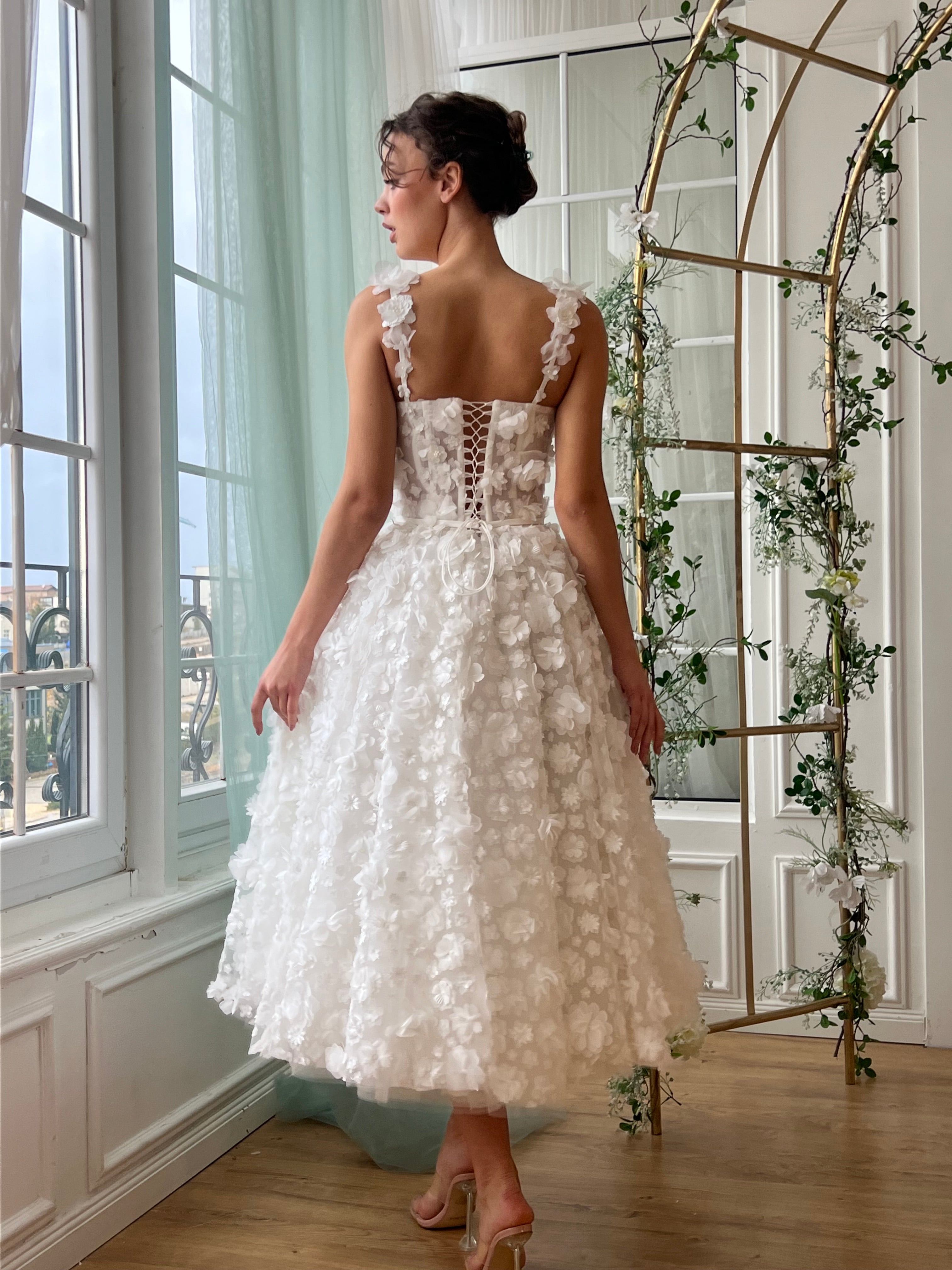 Cloud Reverie Midi Dress Teuta Matoshi - Main Image