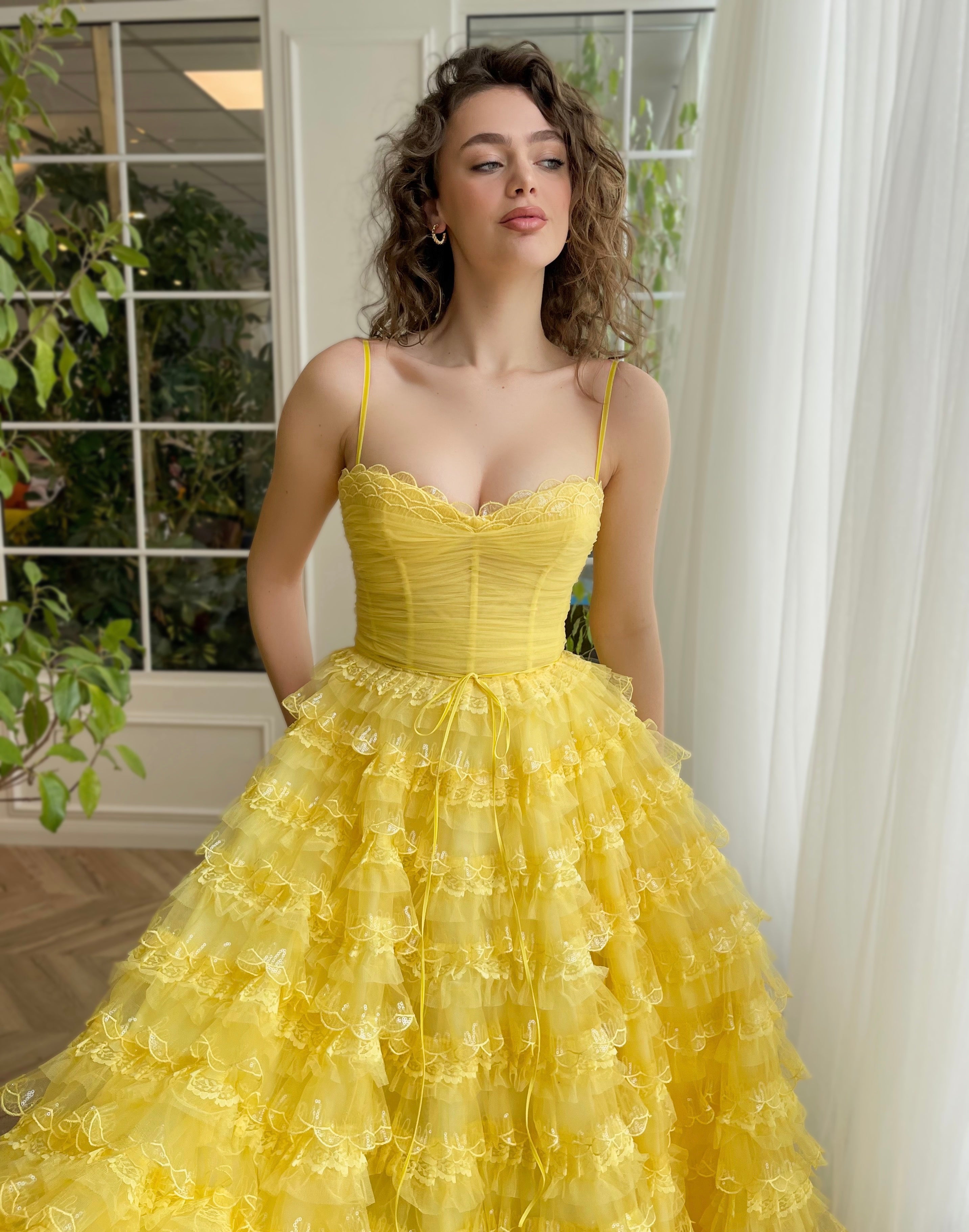 Yellow Formal Prom Dresses, Yellow Evening Gowns - Xdressy