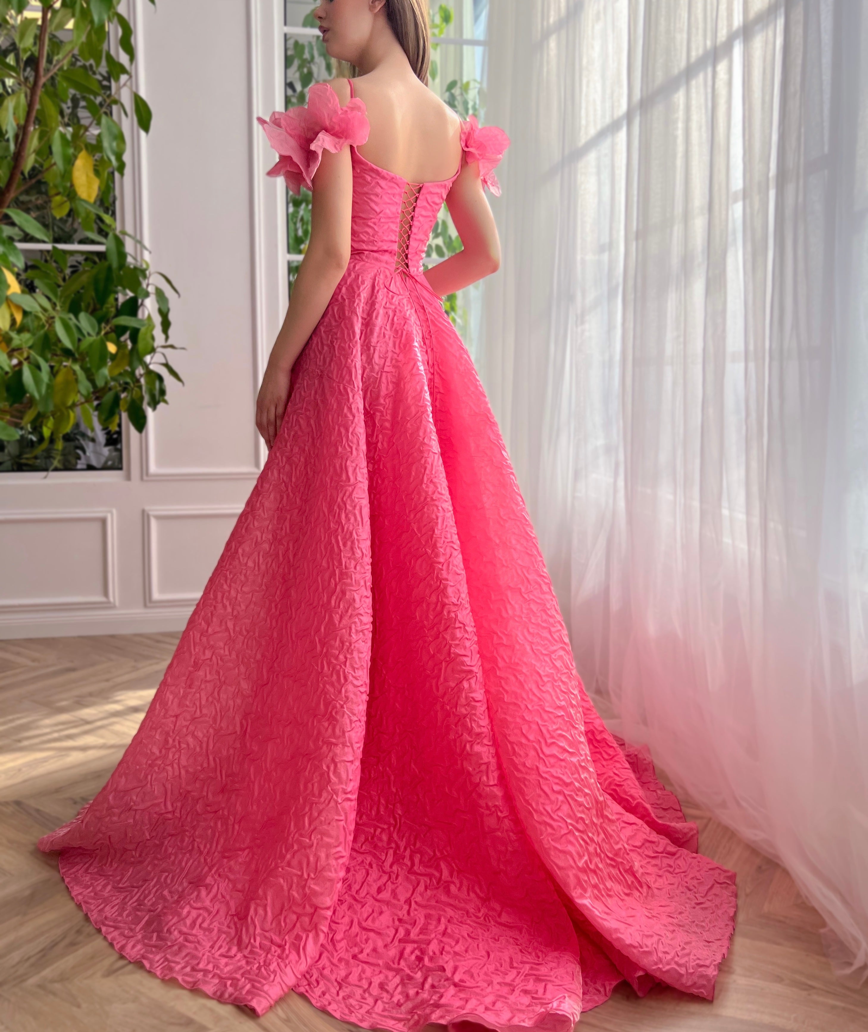 Blush Blossom Gala Gown Teuta Matoshi Blush Blossom Gala Gown Teuta Matoshi