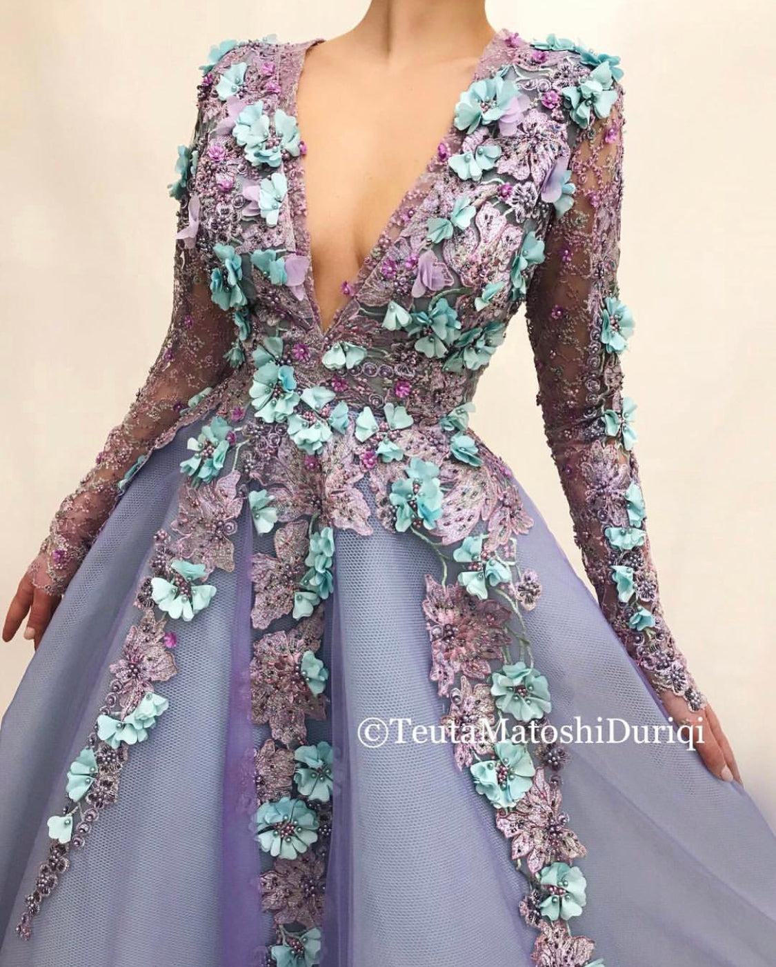 Harington Blooming Queen Gown | Teuta Matoshi