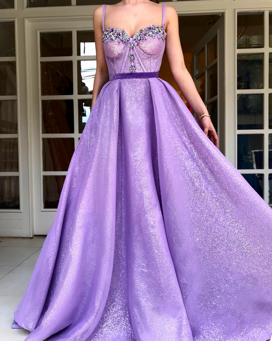 Majestic Lavender Gown | Teuta Matoshi