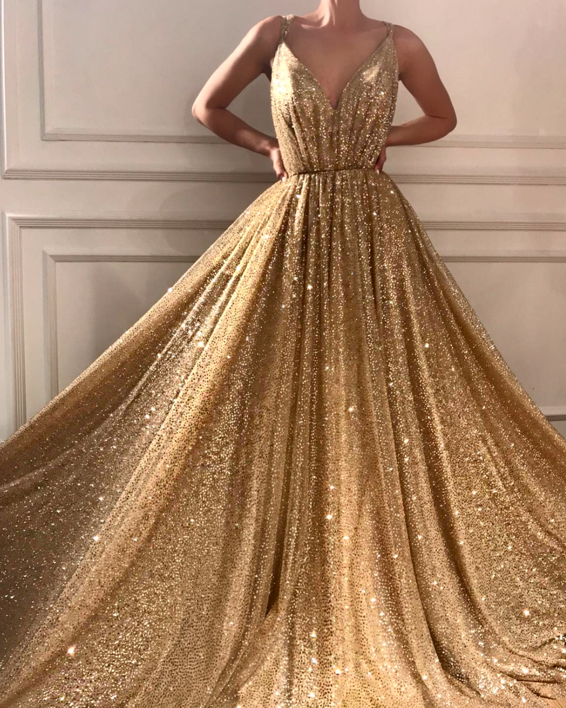 Golden Mist Gown