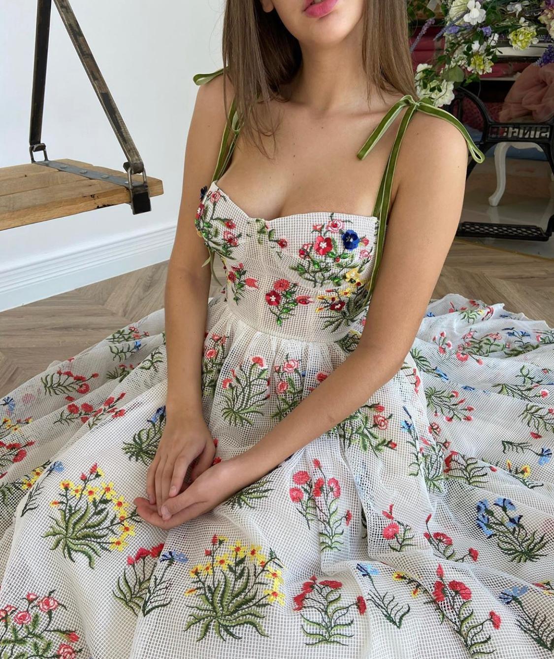 絶賛 mame Wild Flower Jacquard Camisole Dress