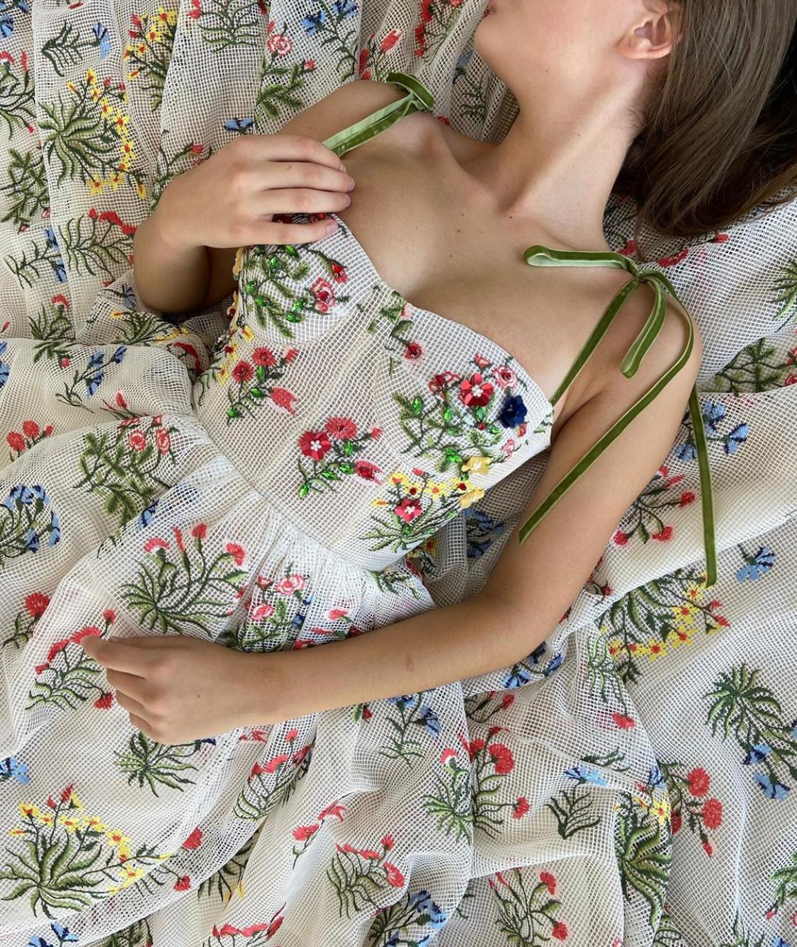 The Wildflowers Dress Teuta Matoshi The Wildflowers Dress Teuta Matoshi
