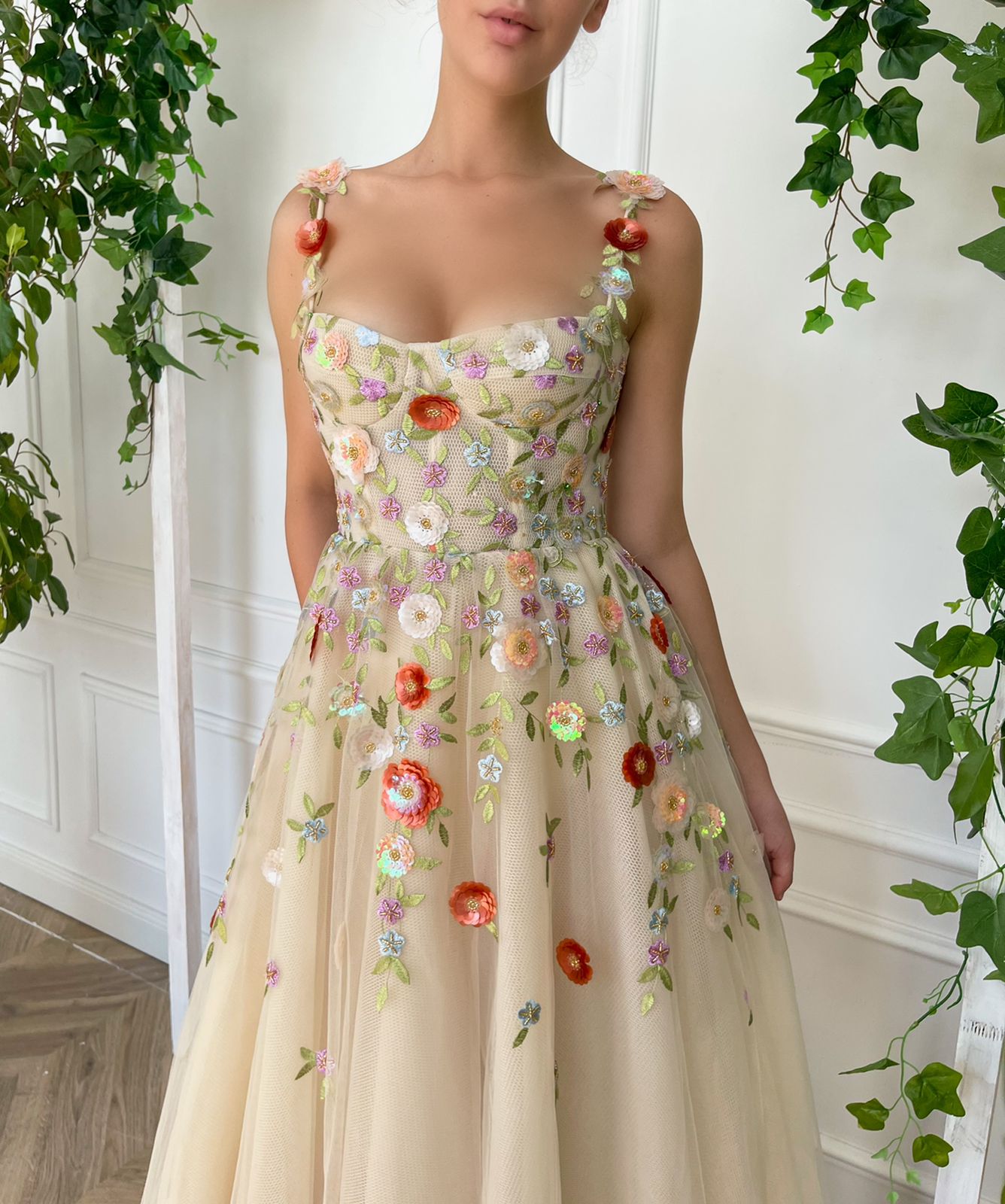 Enchanted Blossom Gown | Teuta Matoshi