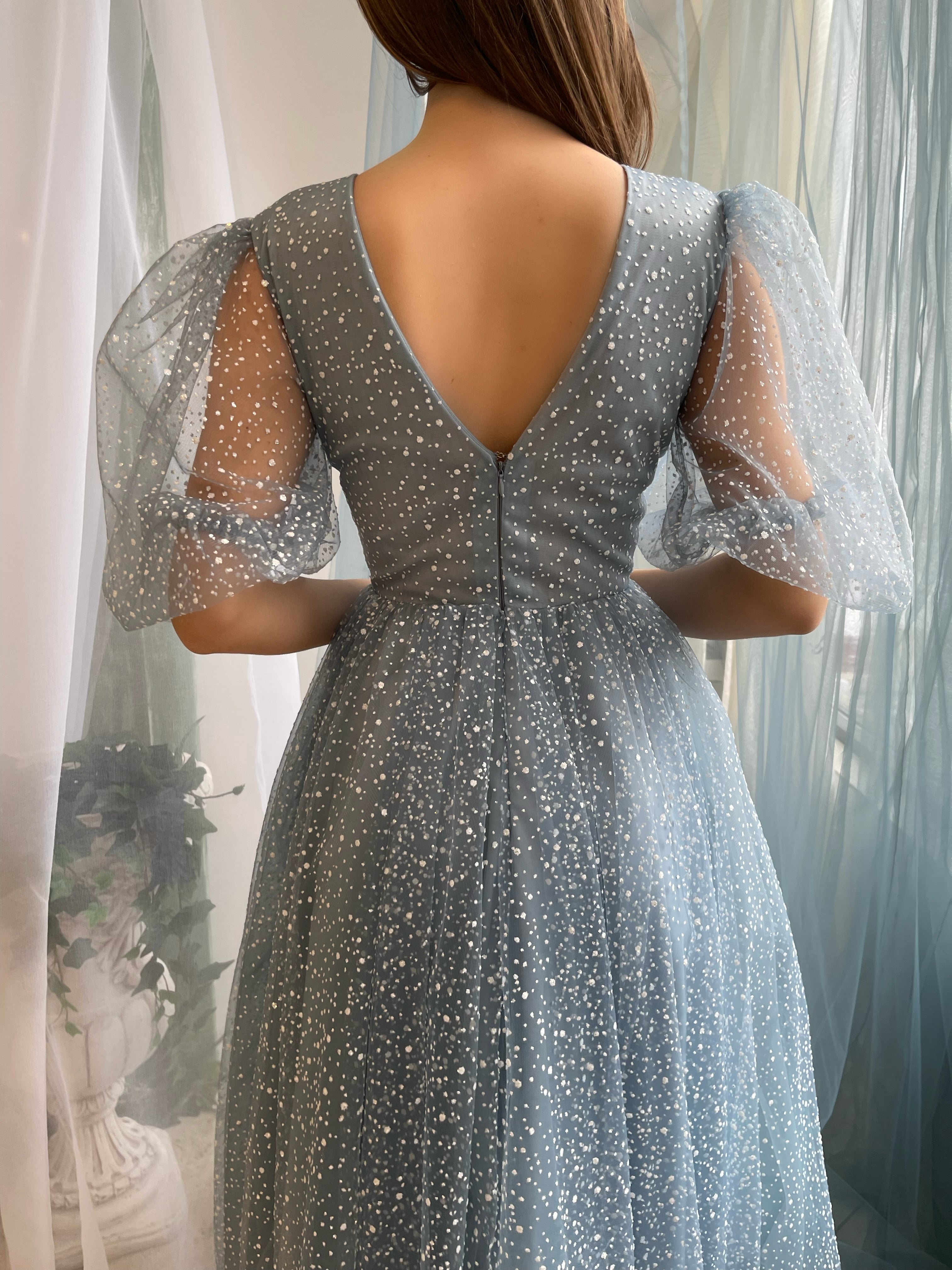 Blue Skies Corset Dress Teuta Matoshi Blue Skies Corset Dress Teuta Matoshi