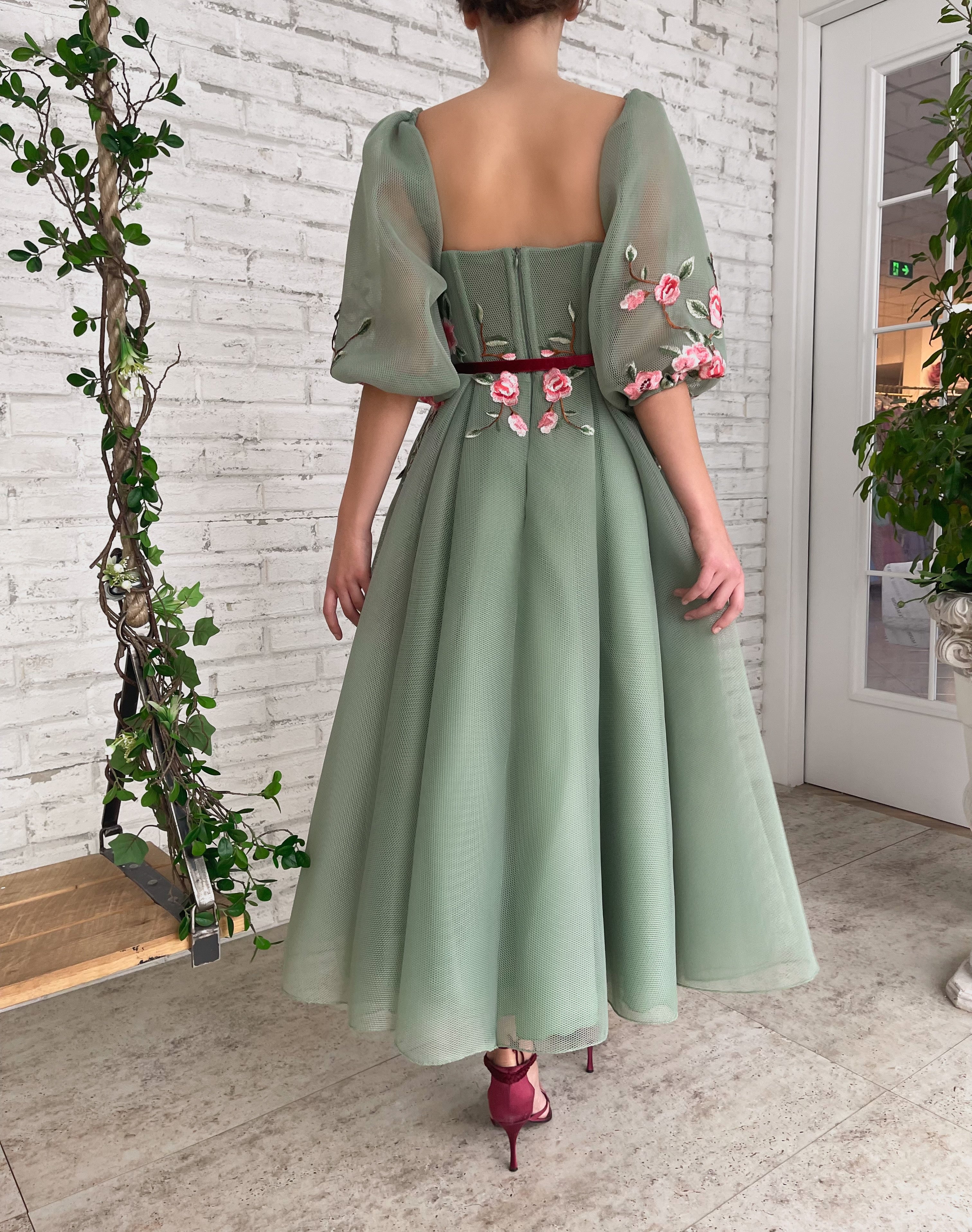 Wintergreen Garden Dress Teuta Matoshi Wintergreen Garden Dress Teuta Matoshi