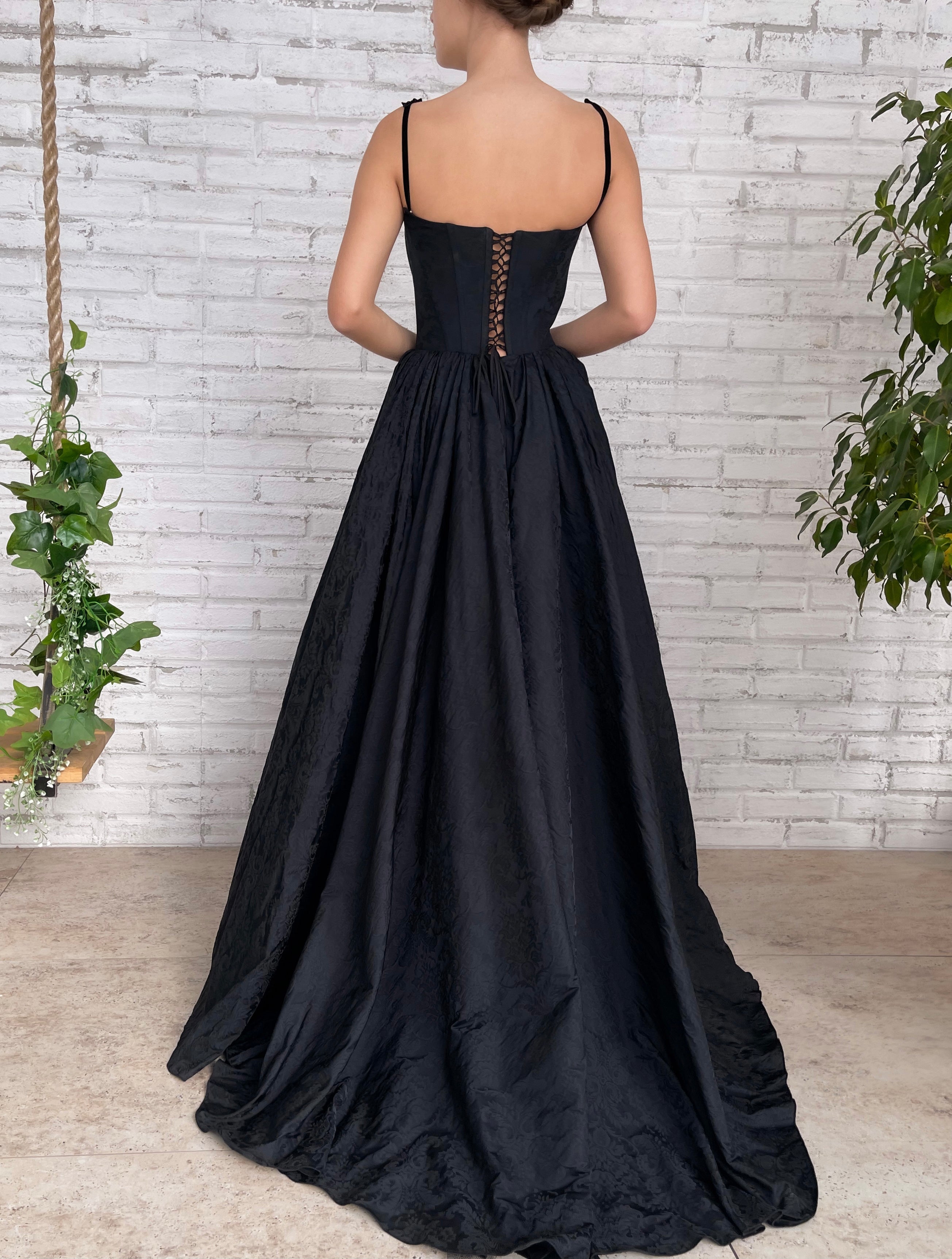 Midnight Sun Corset Gown Teuta Matoshi Midnight Sun Corset Gown Teuta Matoshi