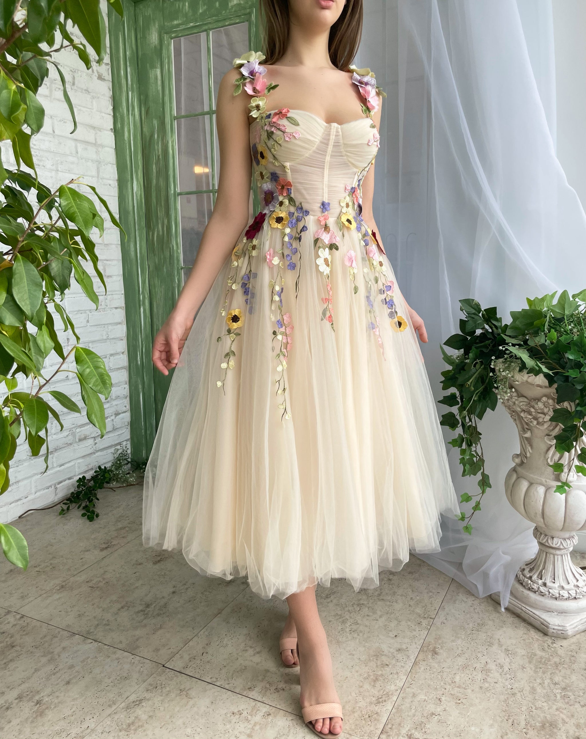 Greenhouse Blossom Gown | Teuta Matoshi