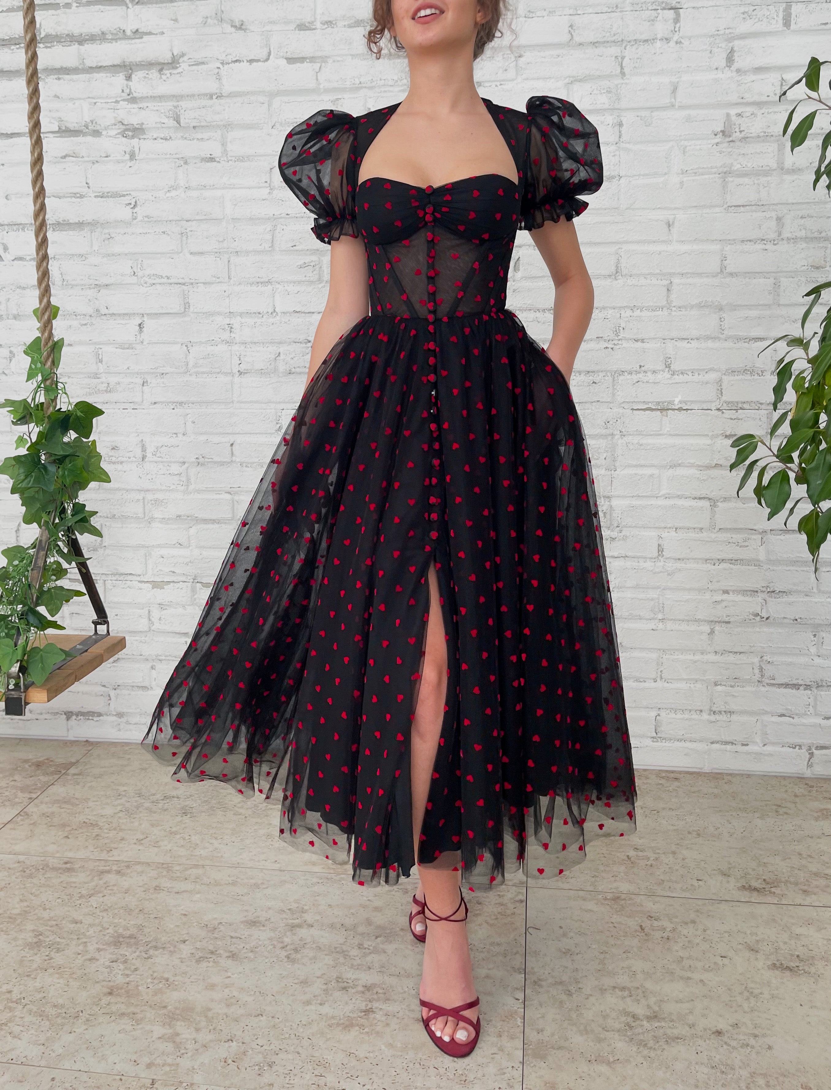 Fluttering Hearts Corset Dress Teuta Matoshi Fluttering Hearts Corset Dress Teuta Matoshi