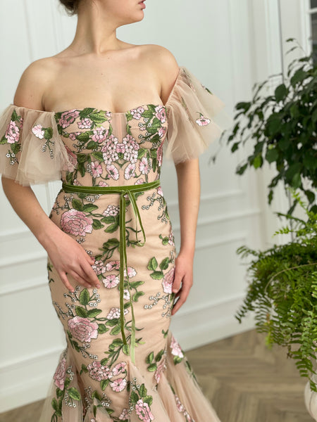 Peony Lotus Gown– Teuta Matoshi